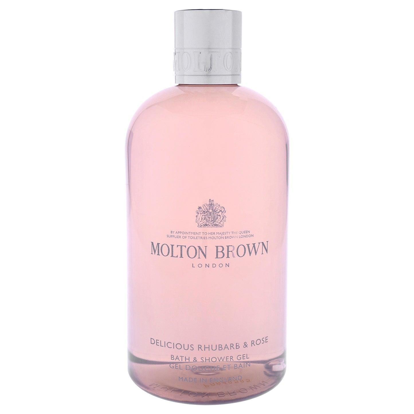 Bath and Shower Gel - Delicious Rhubarba with Rose by Molton Brown for Women - 10 oz Shower Gel