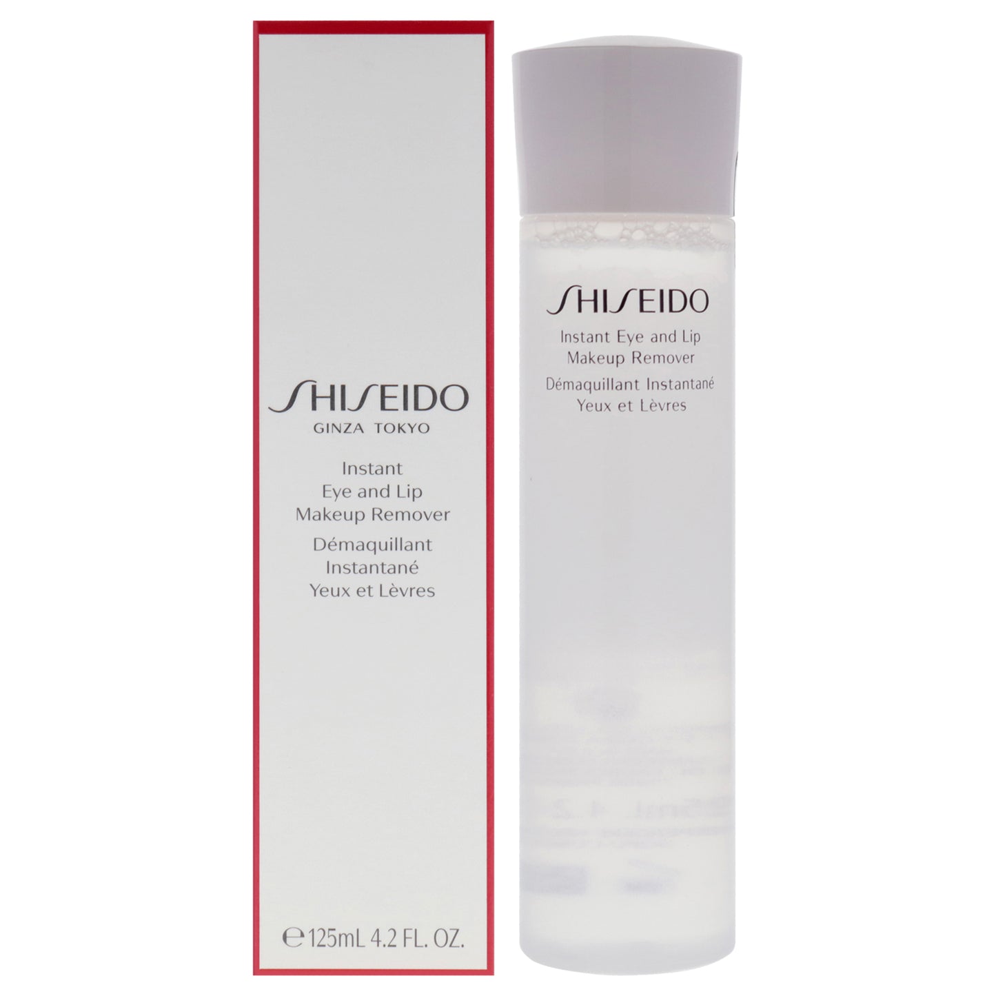 Instant Eye and Lip Makeup Remover by Shiseido for Unisex - 4.2 oz Makeup Remover