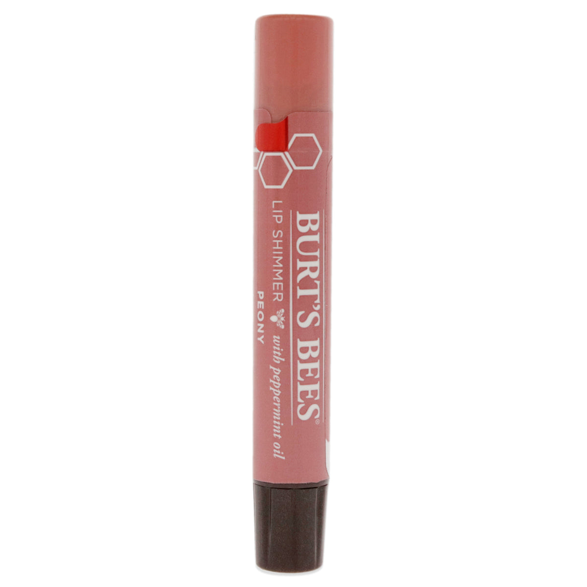 Burts Bees Lip Shimmer - Peony by Burts Bees for Women - 0.09 oz Lip Shimmer