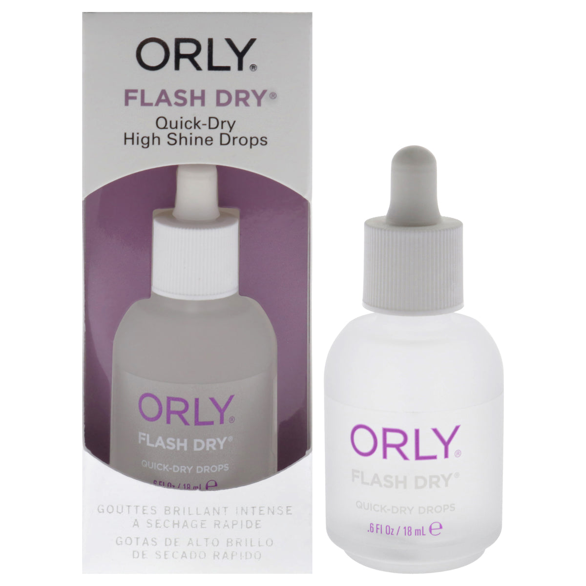 Flash Dry Quick-Dry Drops by Orly for Women - 0.6 oz Drops