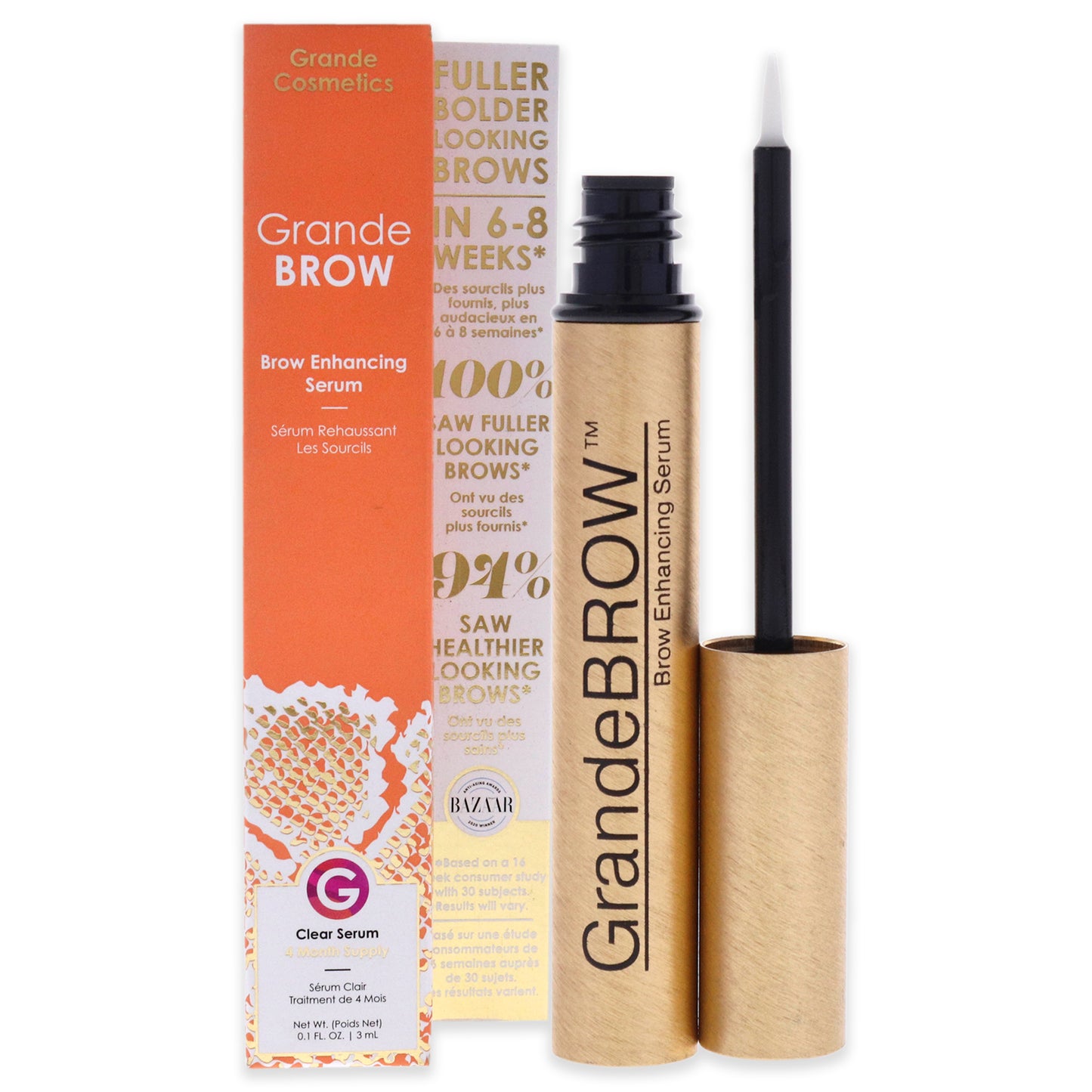 GrandeBROW Enhancing Serum 0.1 oz Serum