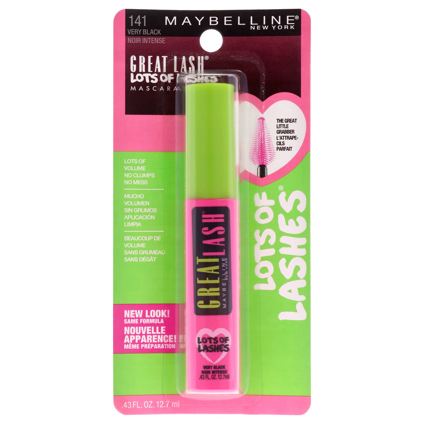 Great Lash Lots Of Lashes Mascara - 141 Very Black 0.43 oz Mascara