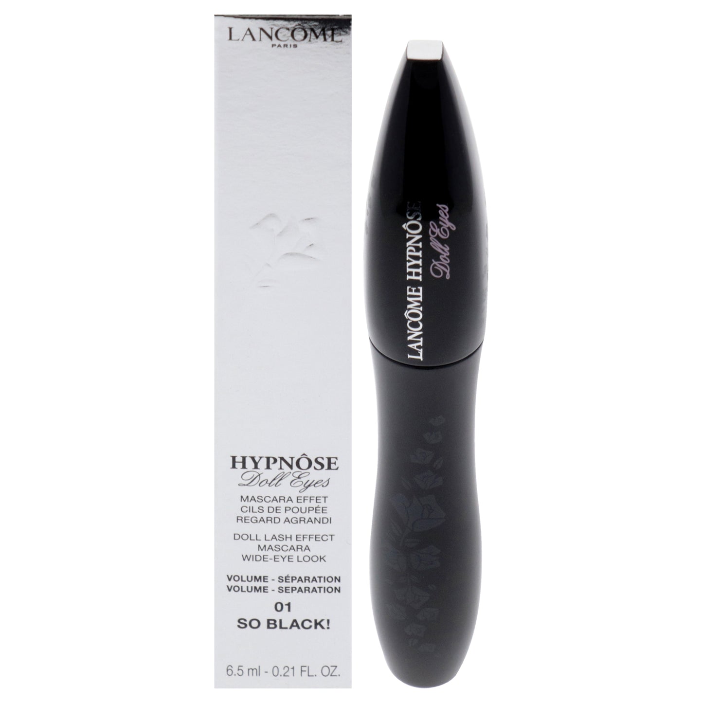 Hypnose Doll Eyes Lash Effect Mascara - 01 So Black by Lancome for Women - 0.21 oz Mascara