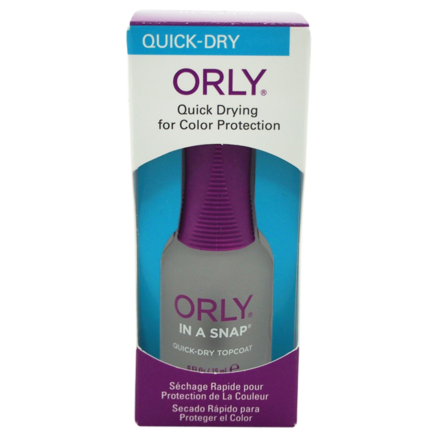 In-A-Snap Quick-Dry Topcoat 0.6 oz Nail Polish