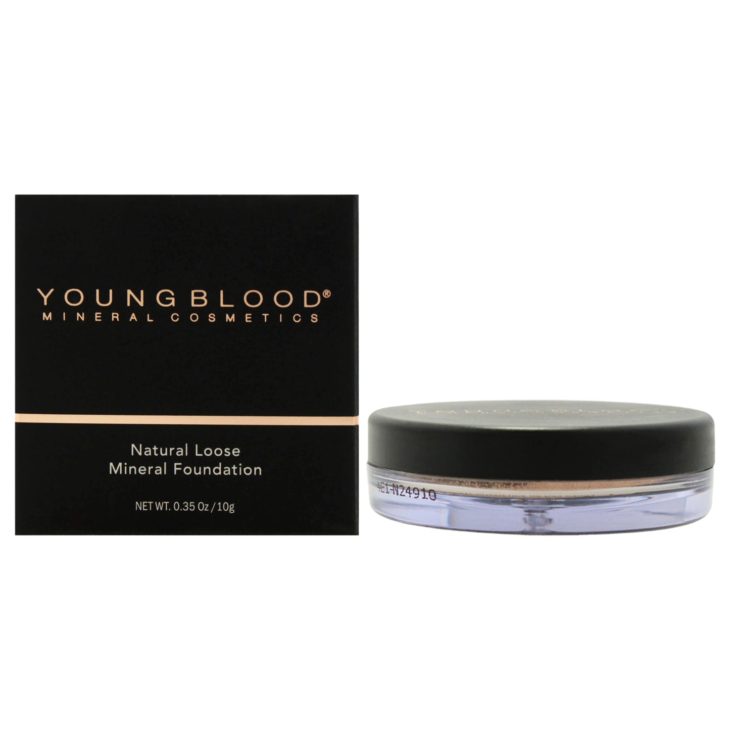 Natural Loose Mineral Foundation - Honey by Youngblood for Women - 0.35 oz Foundation