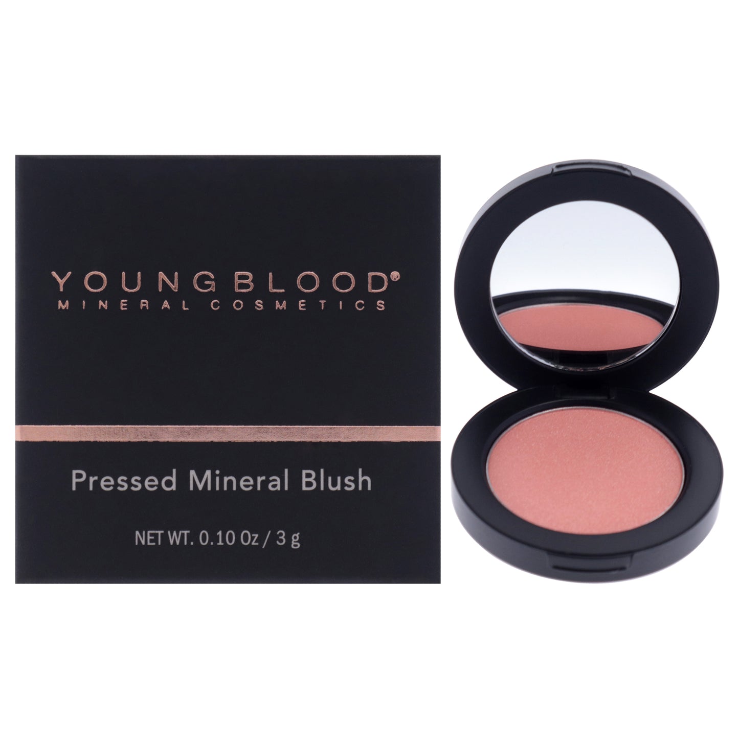 Pressed Mineral Blush - Nectar by Youngblood for Women - 0.1 oz Blush