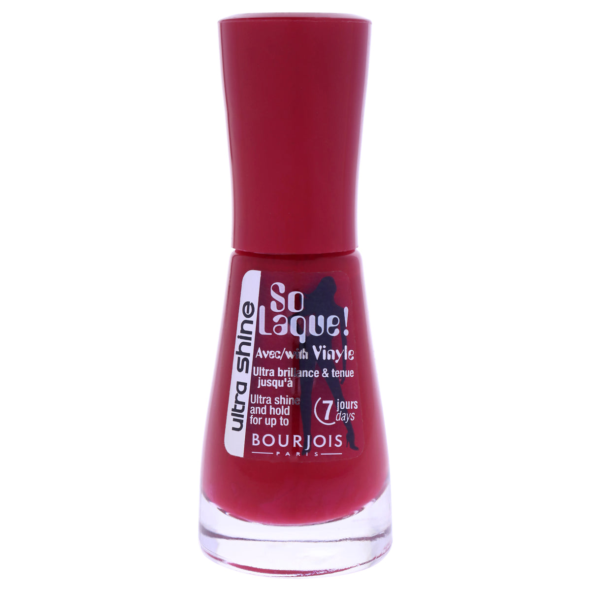 So Laque Ultra Shine - 24 Rouge Escarpin by Bourjois for Women - 0.3 oz Nail Polish