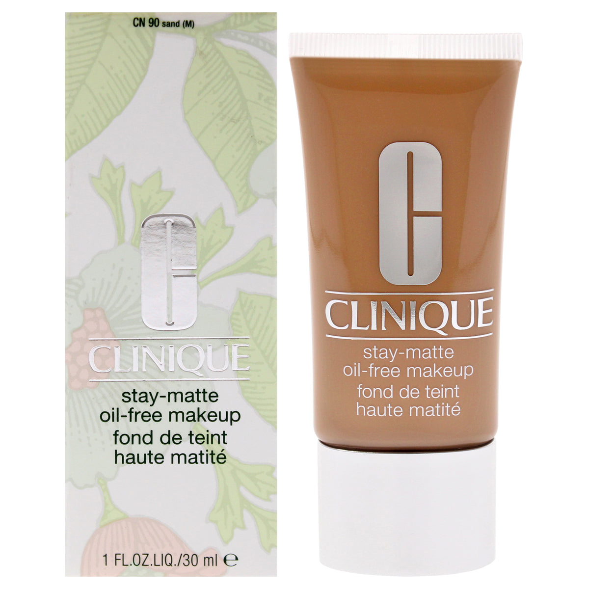 Stay-Matte Oil-Free Makeup - 19 Sand by Clinique for Women - 1 oz Foundation