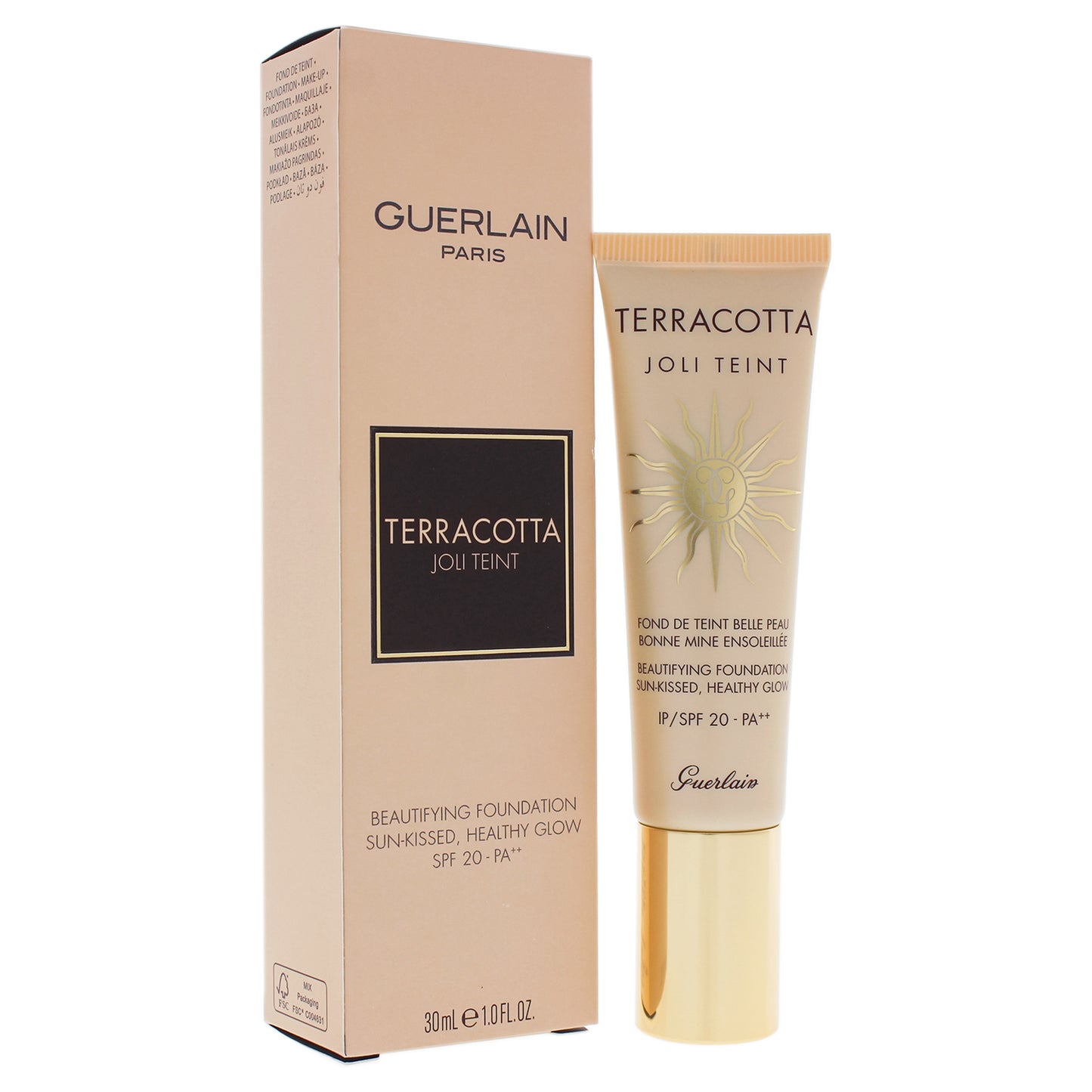 Terracotta Joli Teint Beautifying Foundation SPF 20 - Light 1 oz Foundation