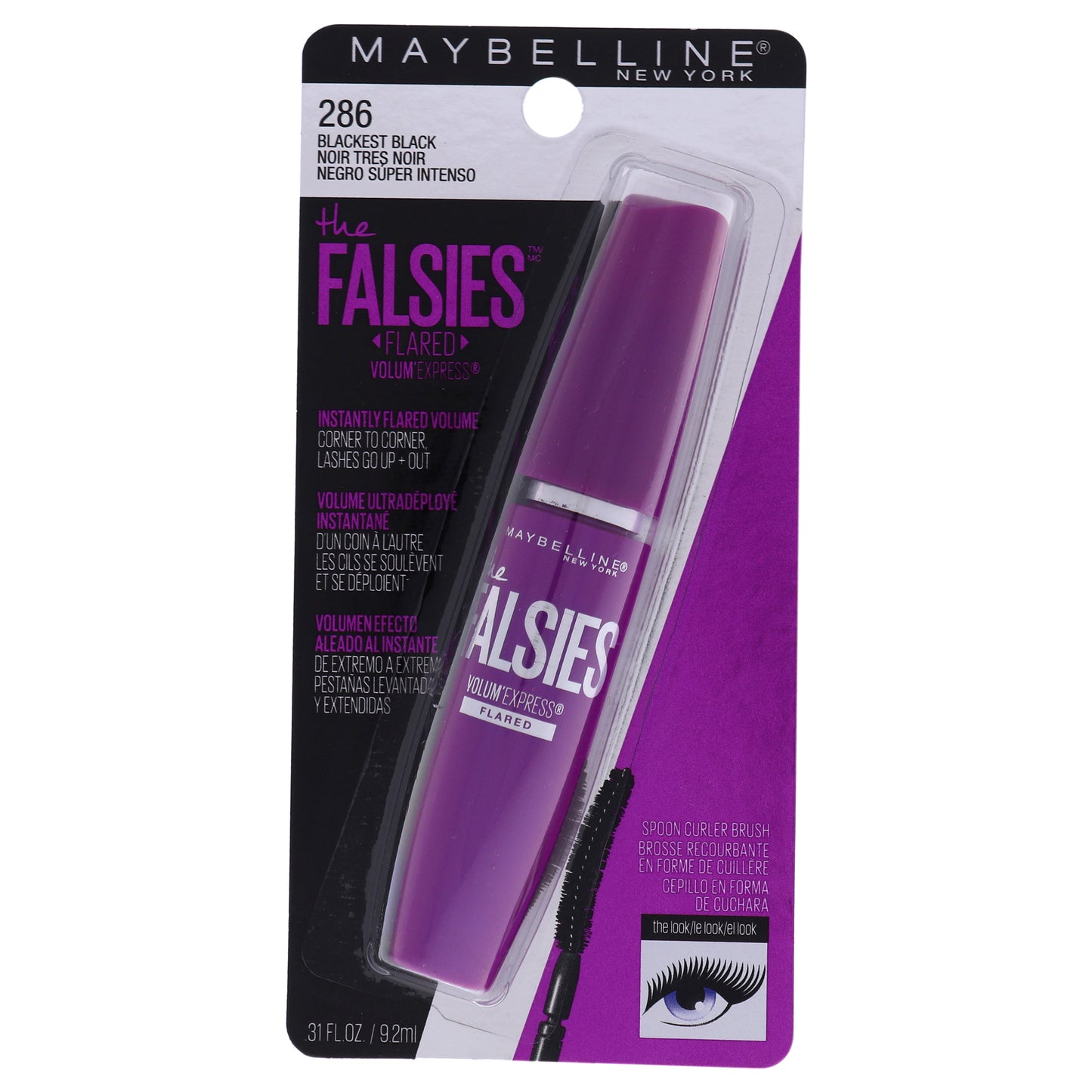 Volum Express The Falsies Mascara - 286 Blackest Black 0.31 oz Mascara