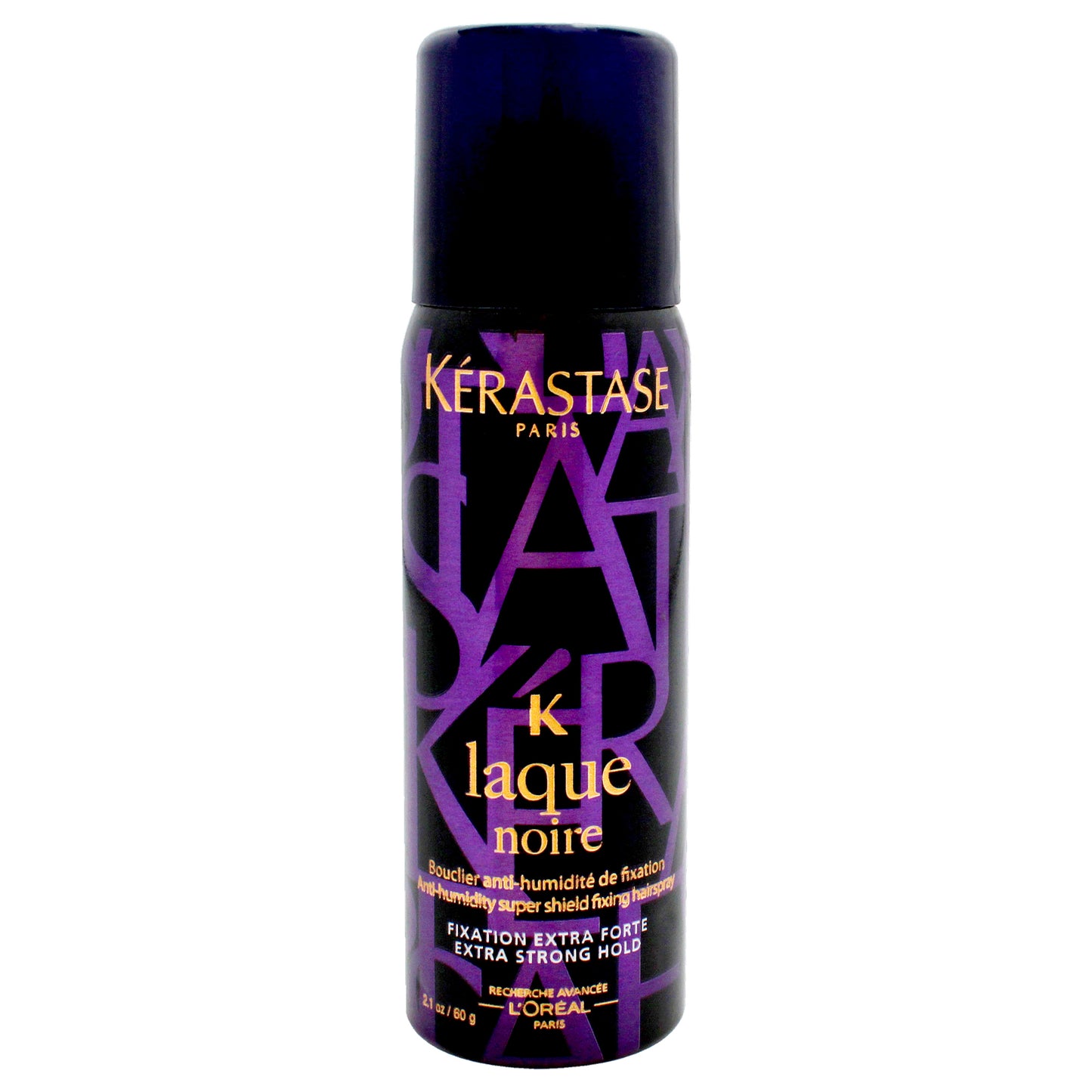 K Laque Noire Extra-Strong Hold 2.1 oz Hair Spray