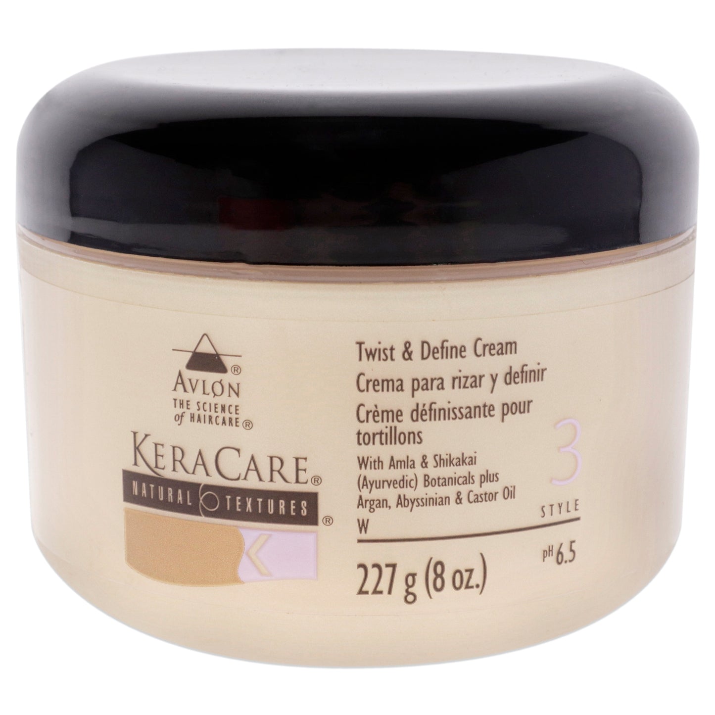 KeraCare Natural Textures Twist and Define Cream 8 oz Cream