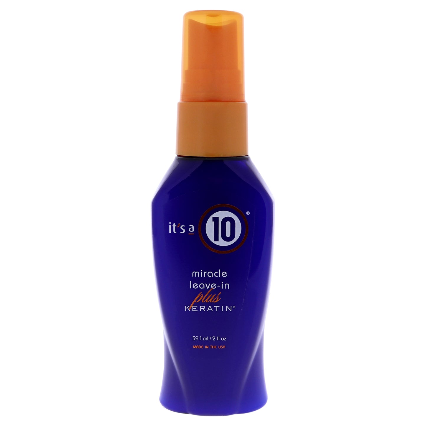 Miracle Leave In Plus Keratin by Its A 10 for Unisex - 2 oz Hair Spray