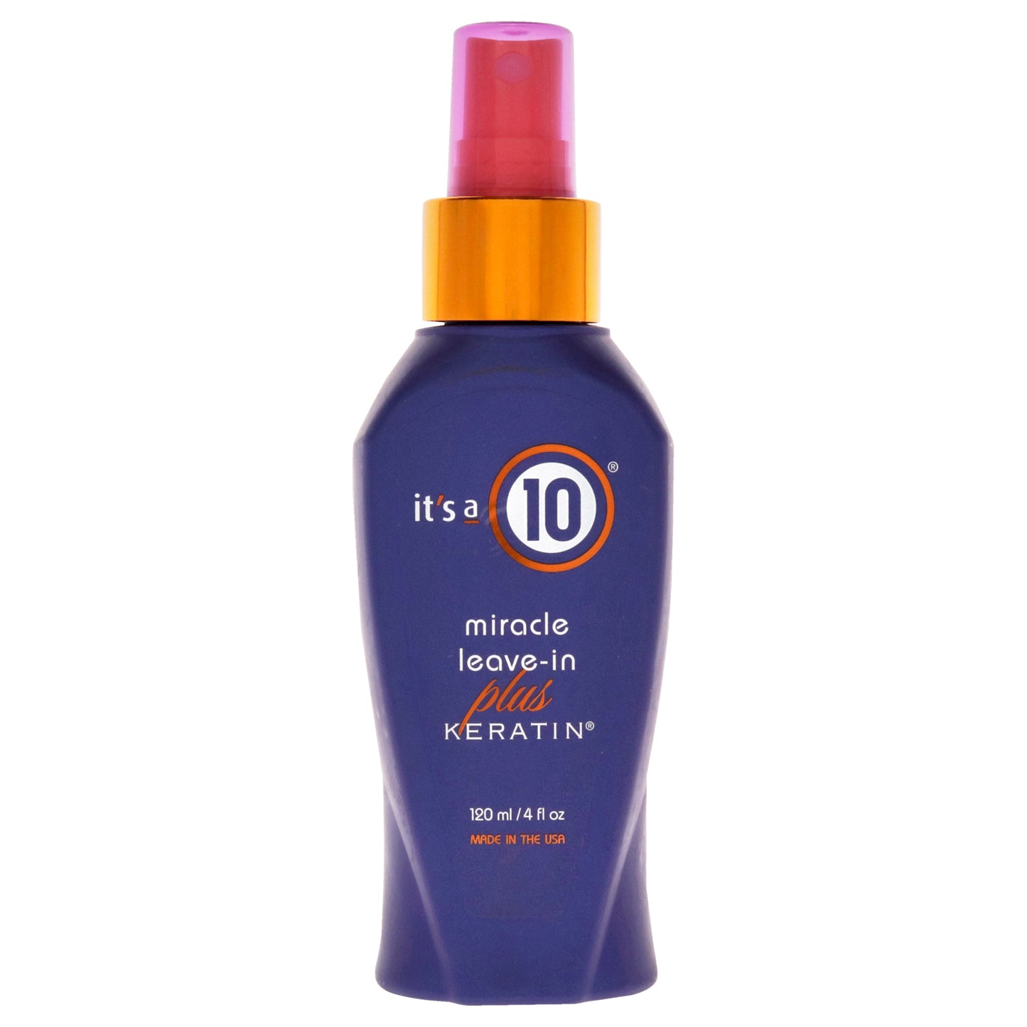 Miracle Leave In Plus Keratin by Its A 10 for Unisex - 4 oz Hair Spray