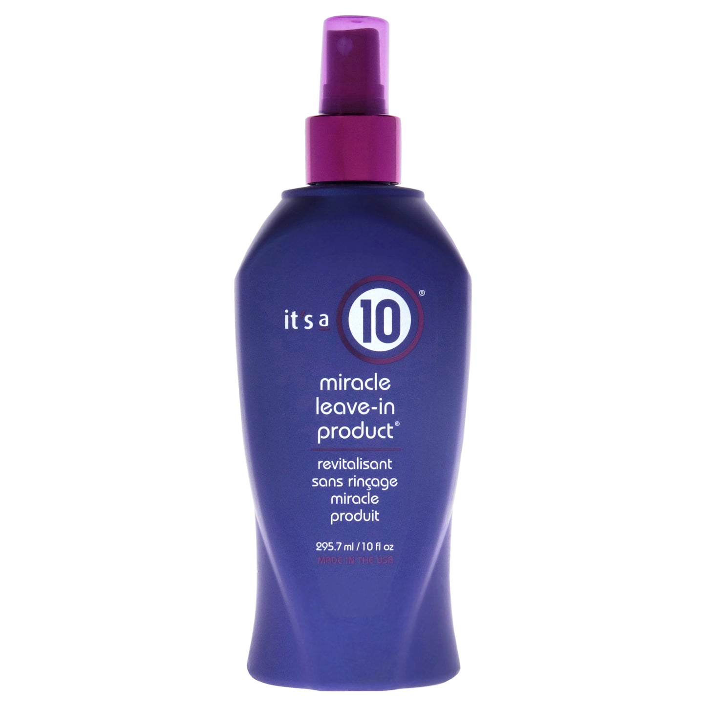 Miracle Leave In Product by Its A 10 for Unisex - 10 oz Hair Spray