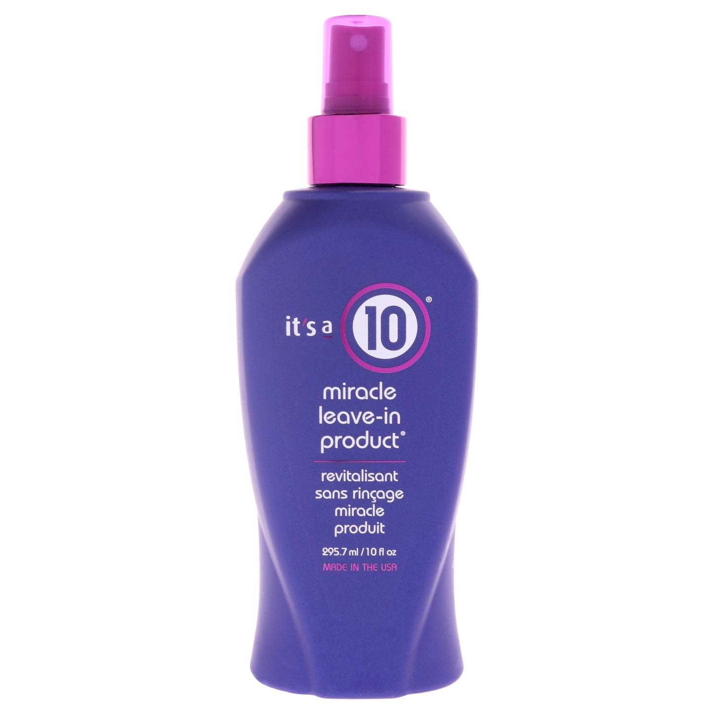 Miracle Leave In Product by Its A 10 for Unisex - 10 oz Hair Spray