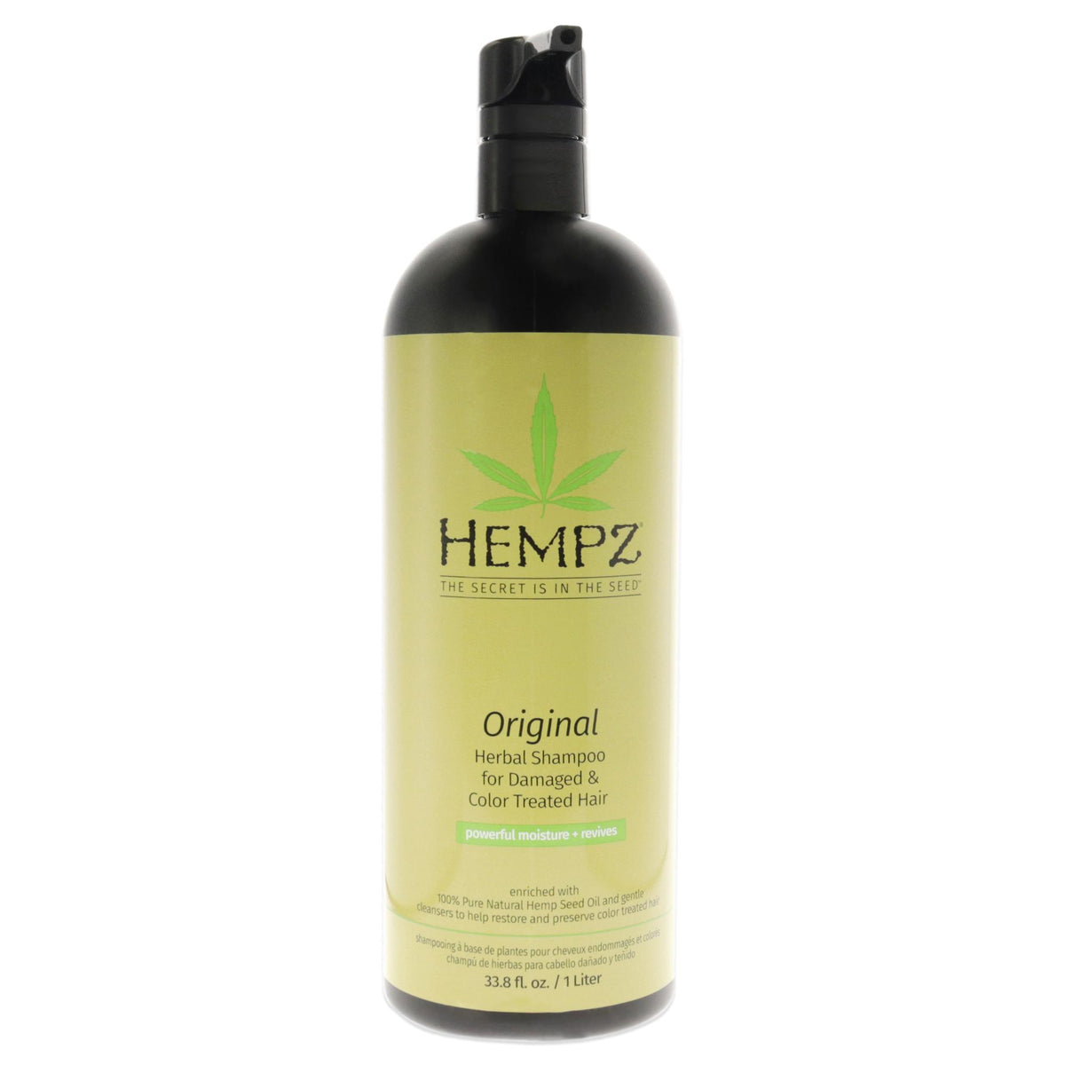 Original Herbal Shampoo by Hempz for Unisex - 33.8 oz Shampoo