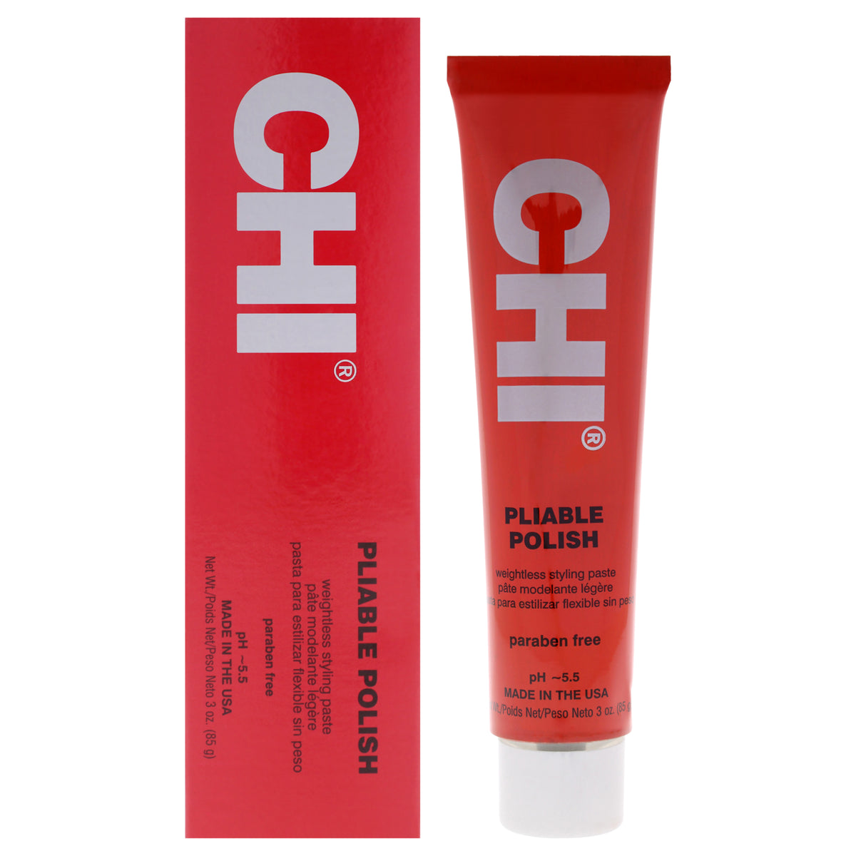 Pliable Polish Weightless Styling Paste by CHI for Unisex - 3 oz Paste