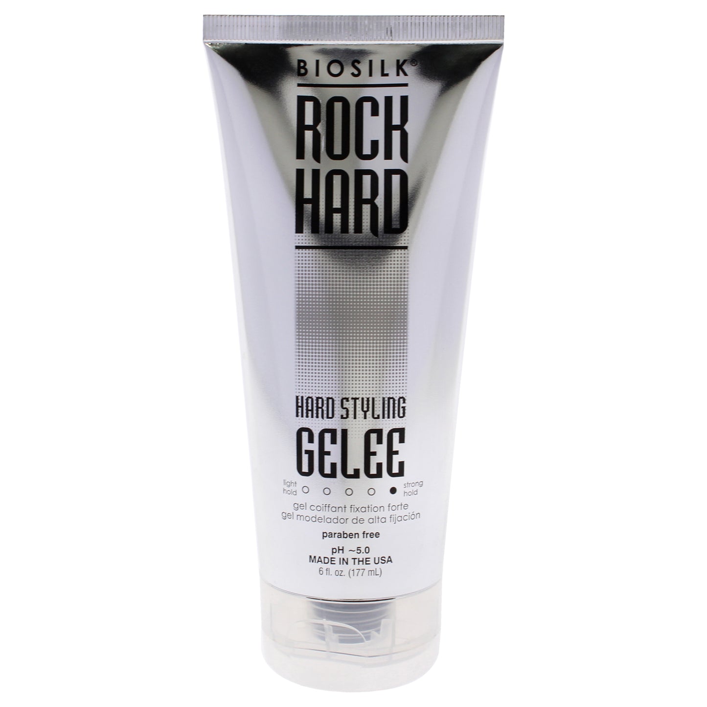 Rock Hard Gel by Biosilk for Unisex - 6 oz Gel