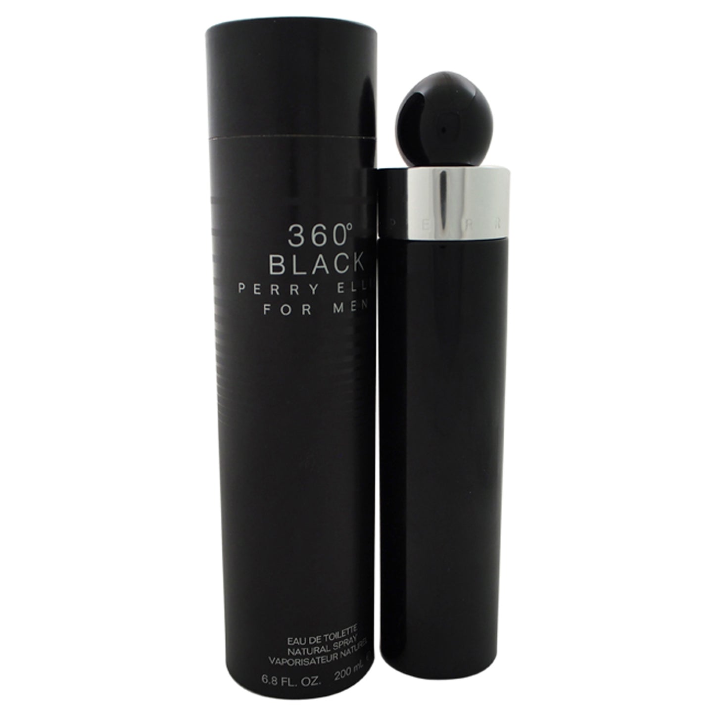 360 Black by Perry Ellis for Men - 6.8 oz EDT Spray