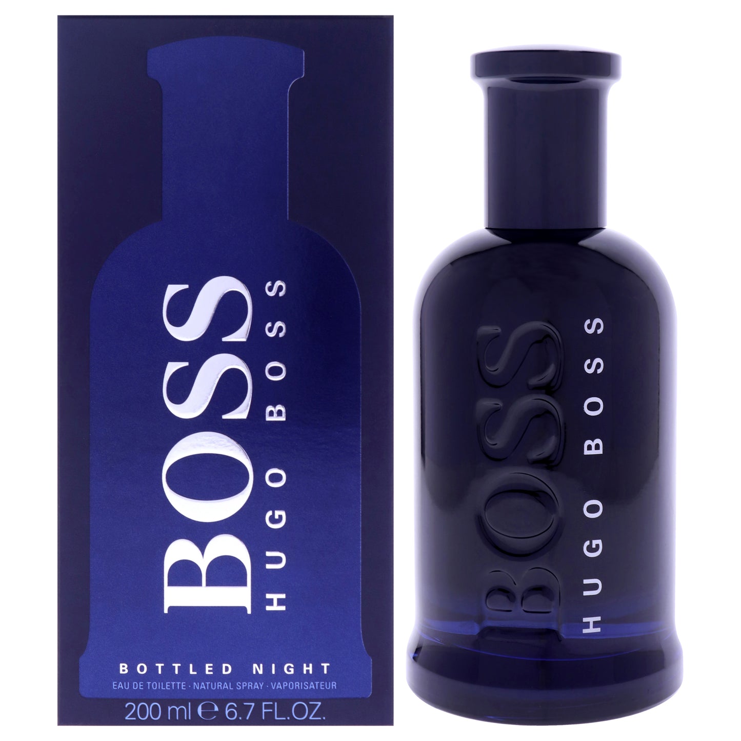 Boss Bottled Night by Hugo Boss for Men - 6.7 oz EDT Spray
