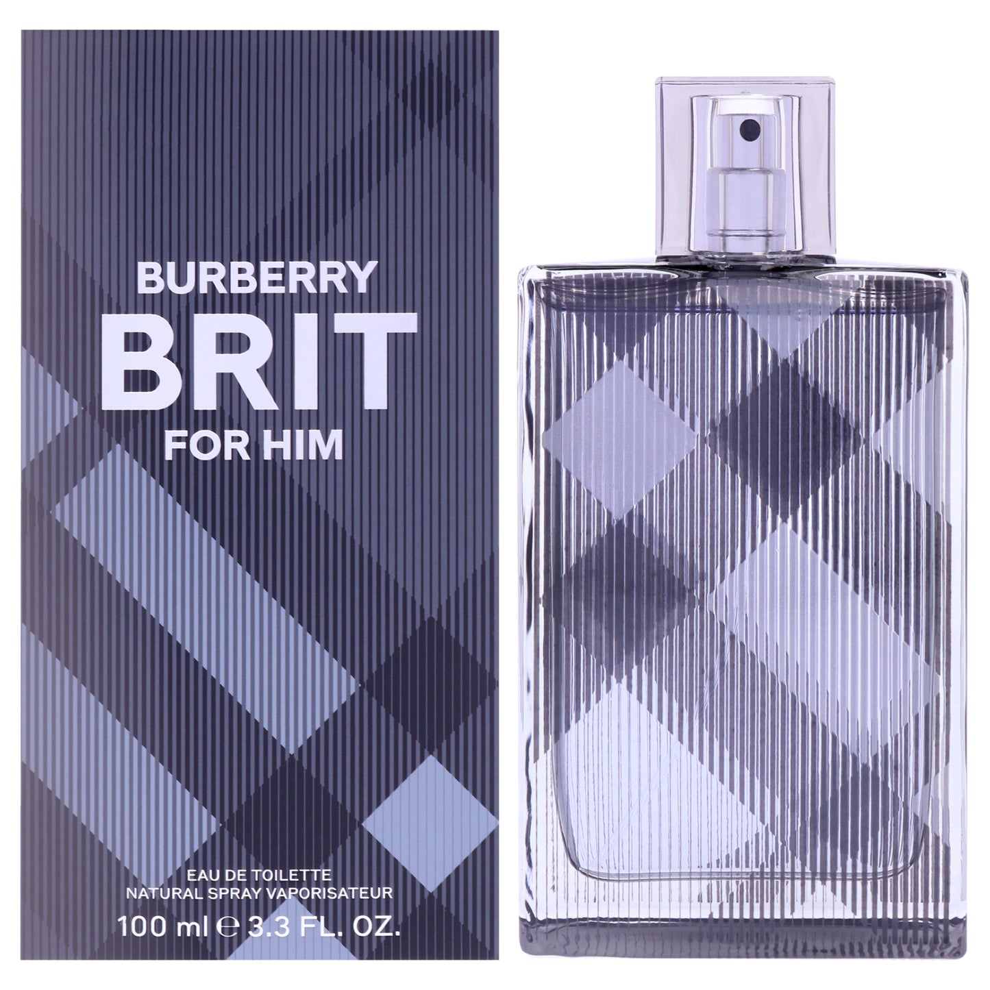 Burberry Brit by Burberry for Men - 3.3 oz EDT Spray