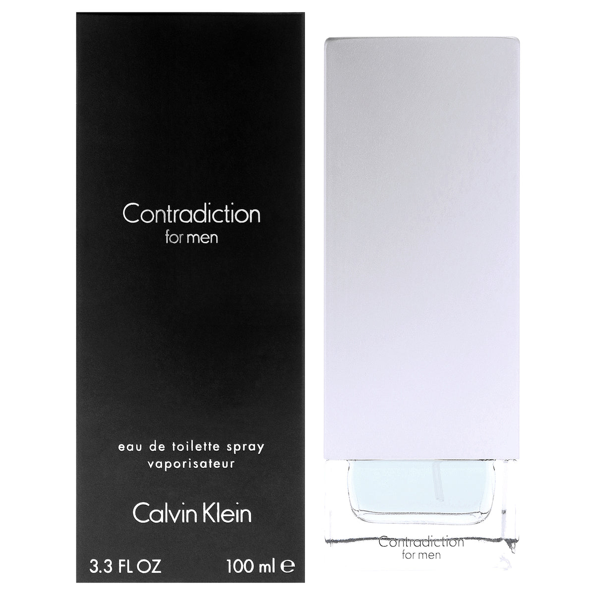 Contradiction by Calvin Klein for Men - 3.4 oz EDT Spray