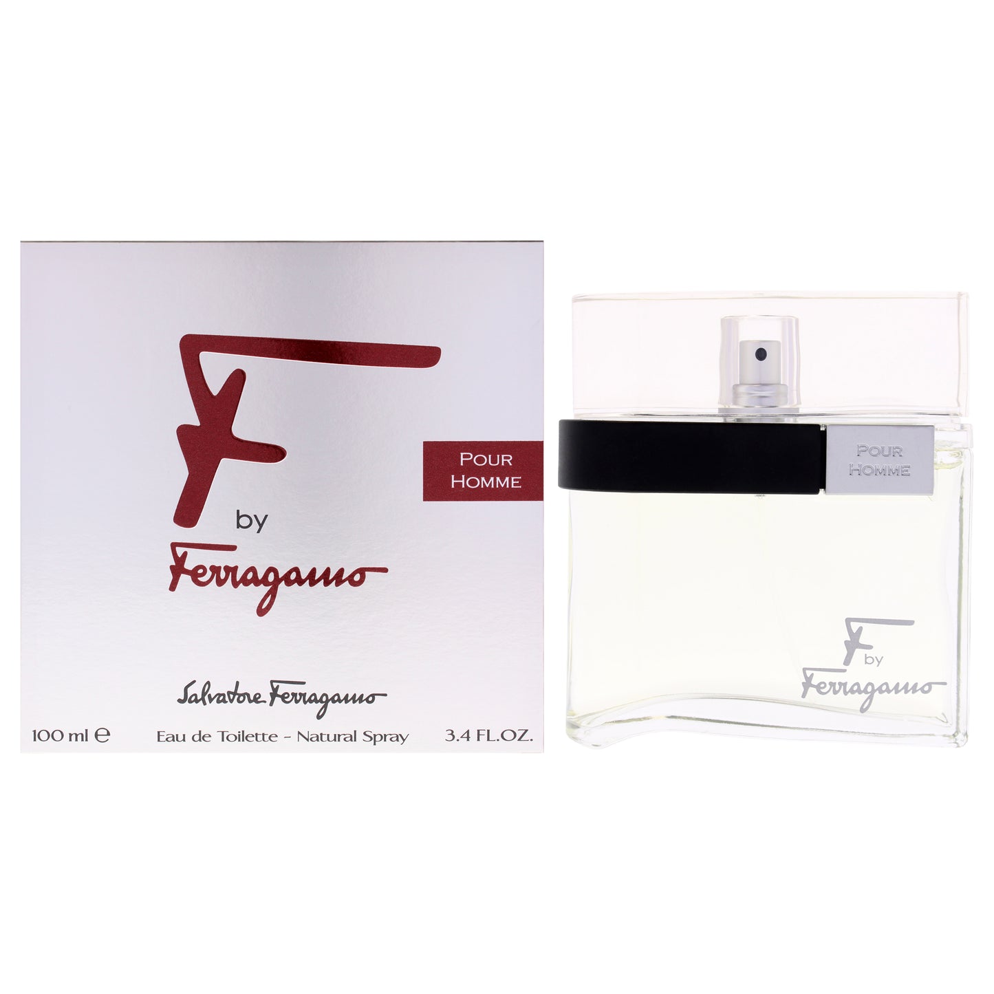 F Pour Homme by Salvatore Ferragamo for Men - 3.4 oz EDT Spray