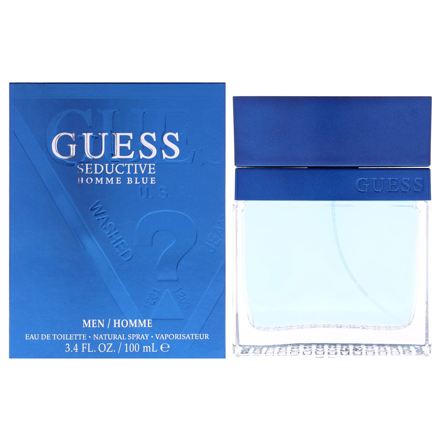 Guess Seductive Homme Blue by Guess for Men - 3.4 oz EDT Spray