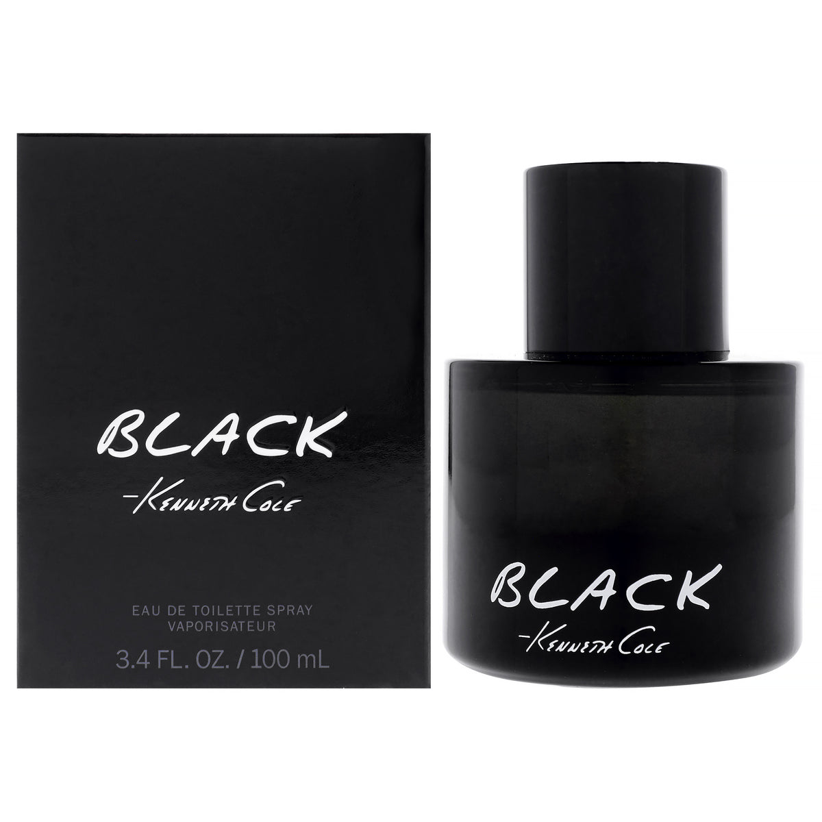 Kenneth Cole Black by Kenneth Cole for Men - 3.4 oz EDT Spray