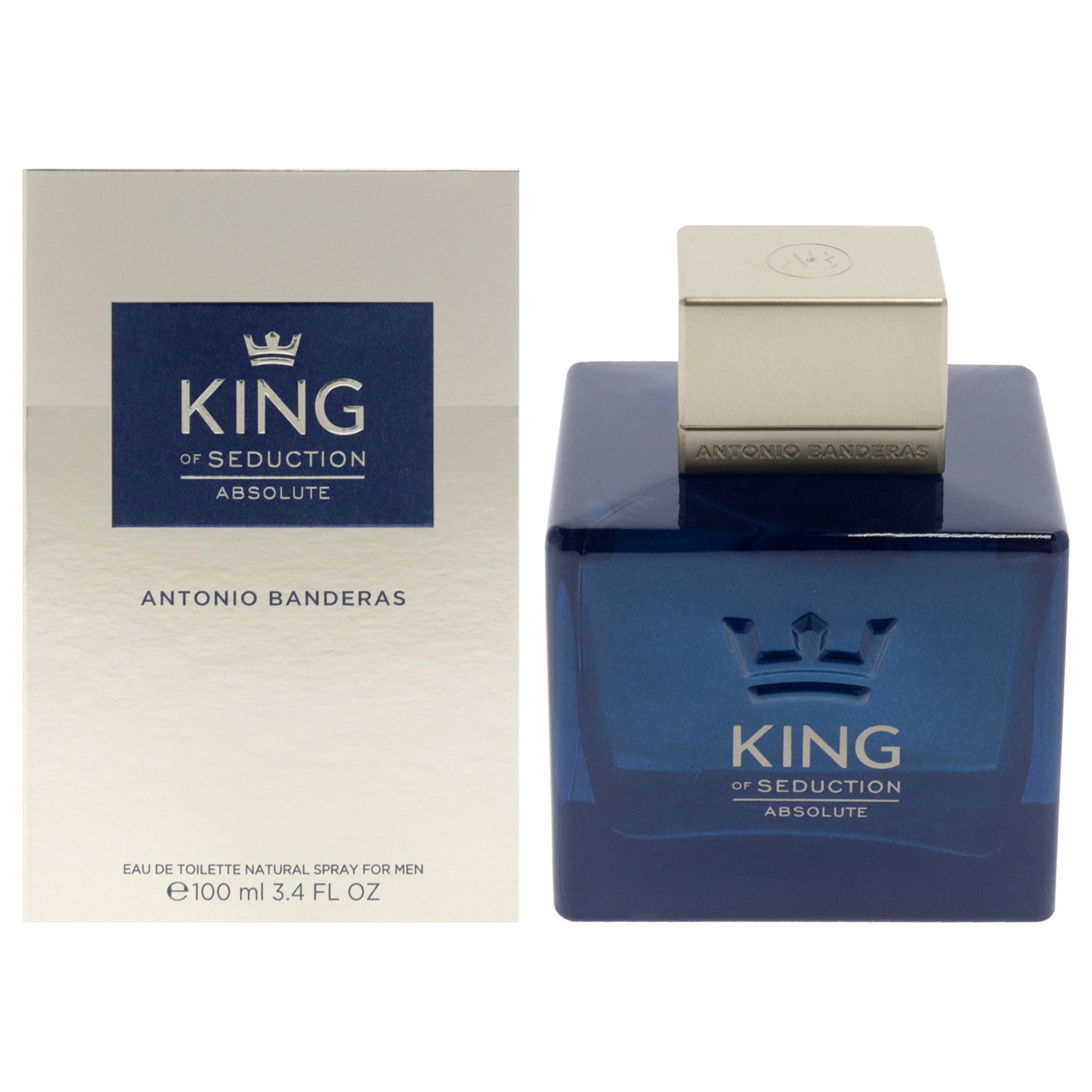 King of Seduction Absolute by Antonio Banderas for Men - 3.4 oz EDT Spray