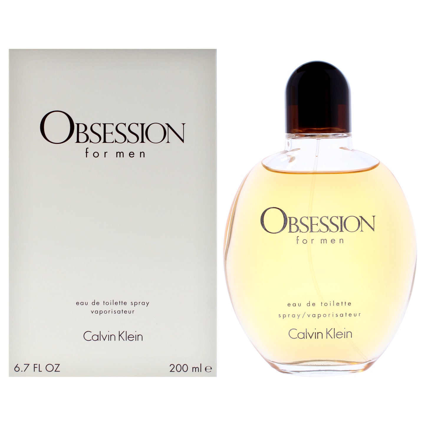 Obsession by Calvin Klein for Men - 6.7 oz EDT Spray