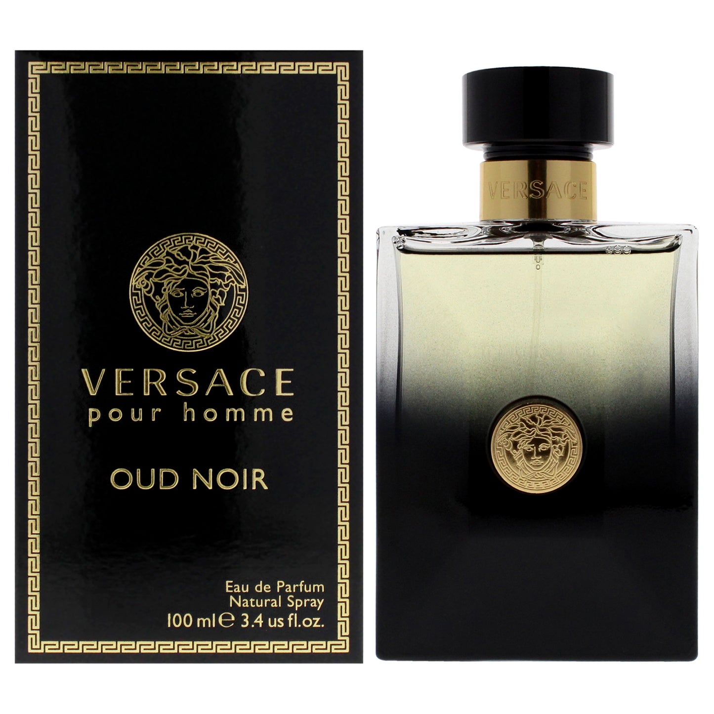 Oud Noir by Versace for Men - 3.4 oz EDP Spray