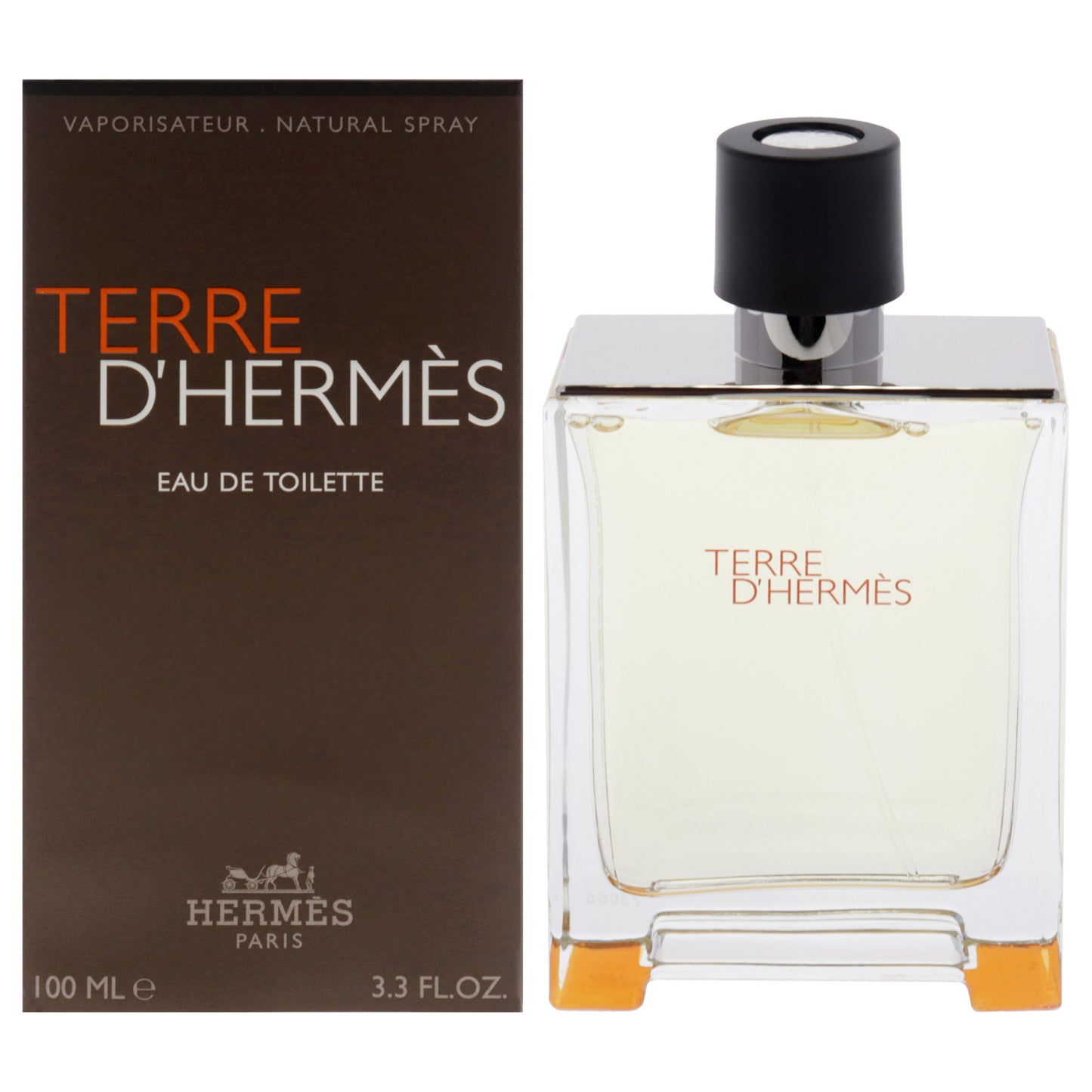 Terre DHermes by Hermes for Men - 3.3 oz EDT Spray