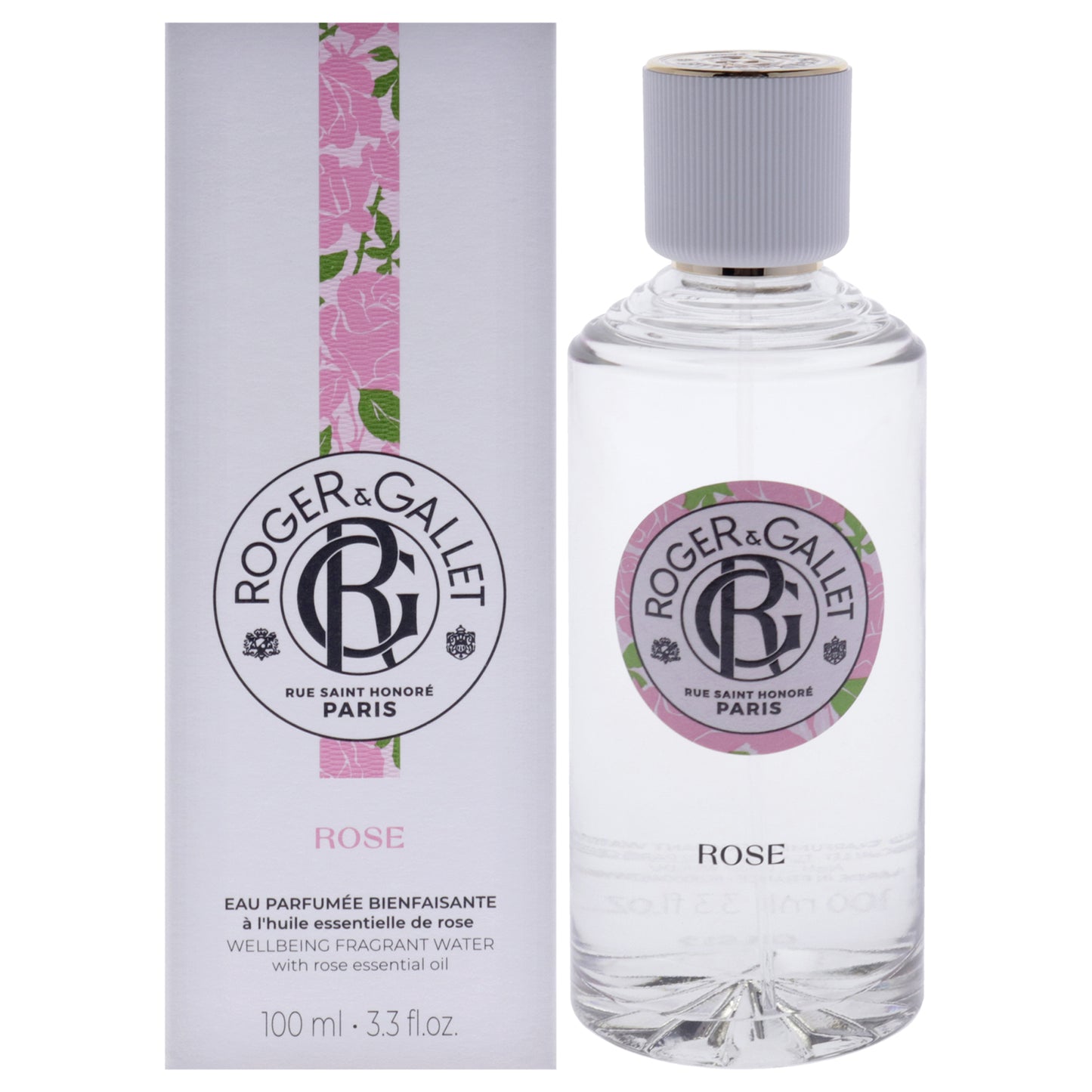 Rose by Roger & Gallet for Unisex - 3.3 oz Fragrant Water Spray