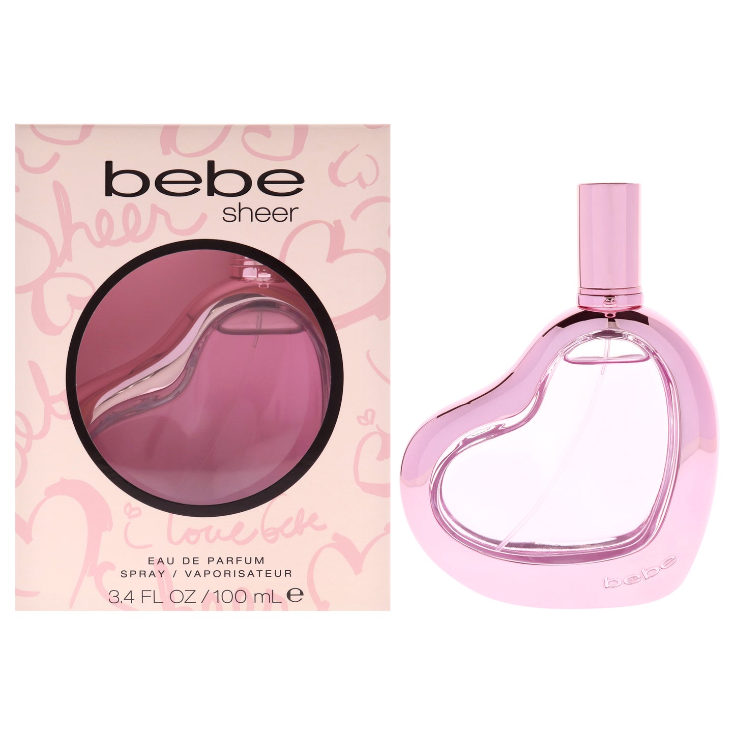 Bebe Sheer by Bebe for Women - 3.4 oz EDP Spray