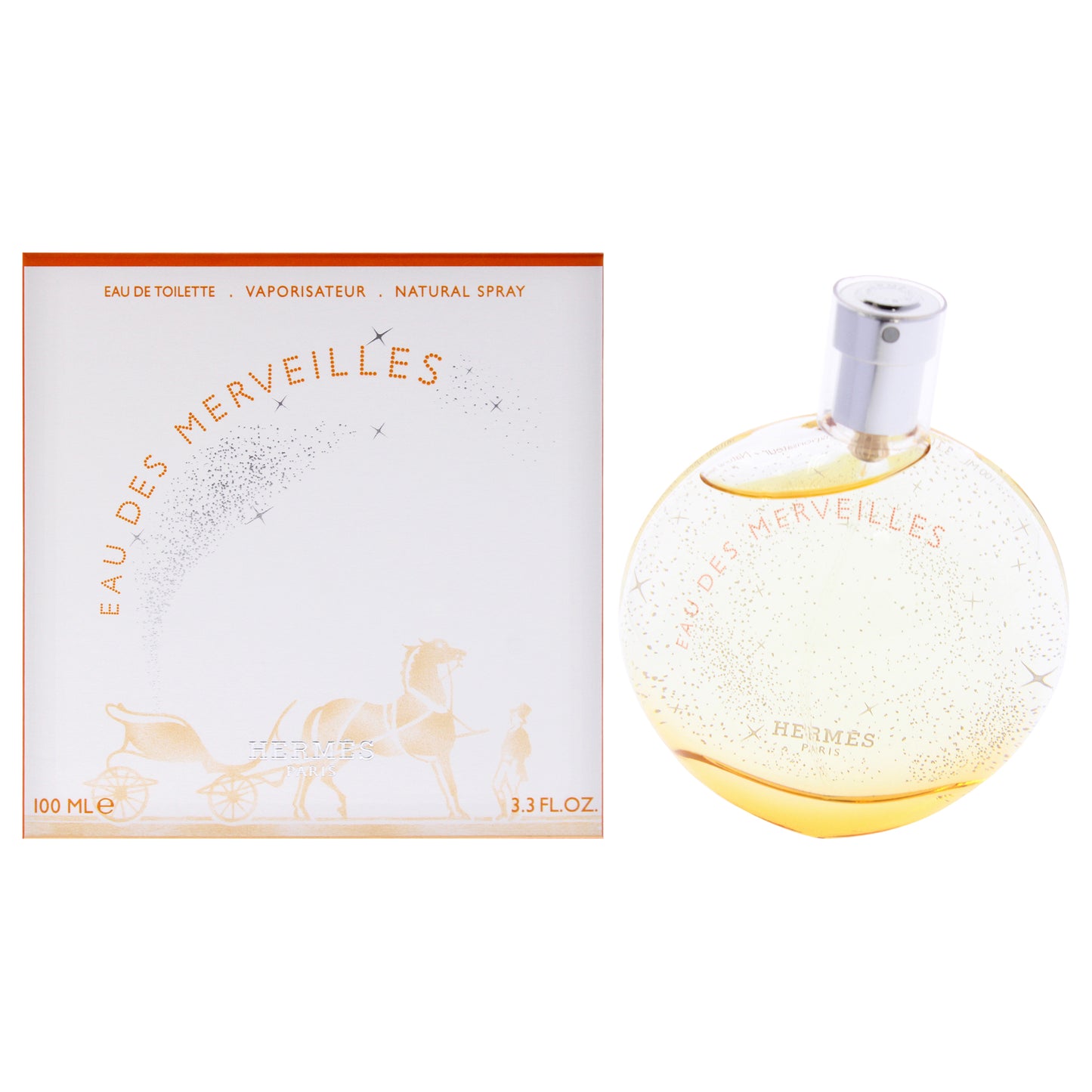 Eau Des Merveilles by Hermes for Women - 3.3 oz EDT Spray