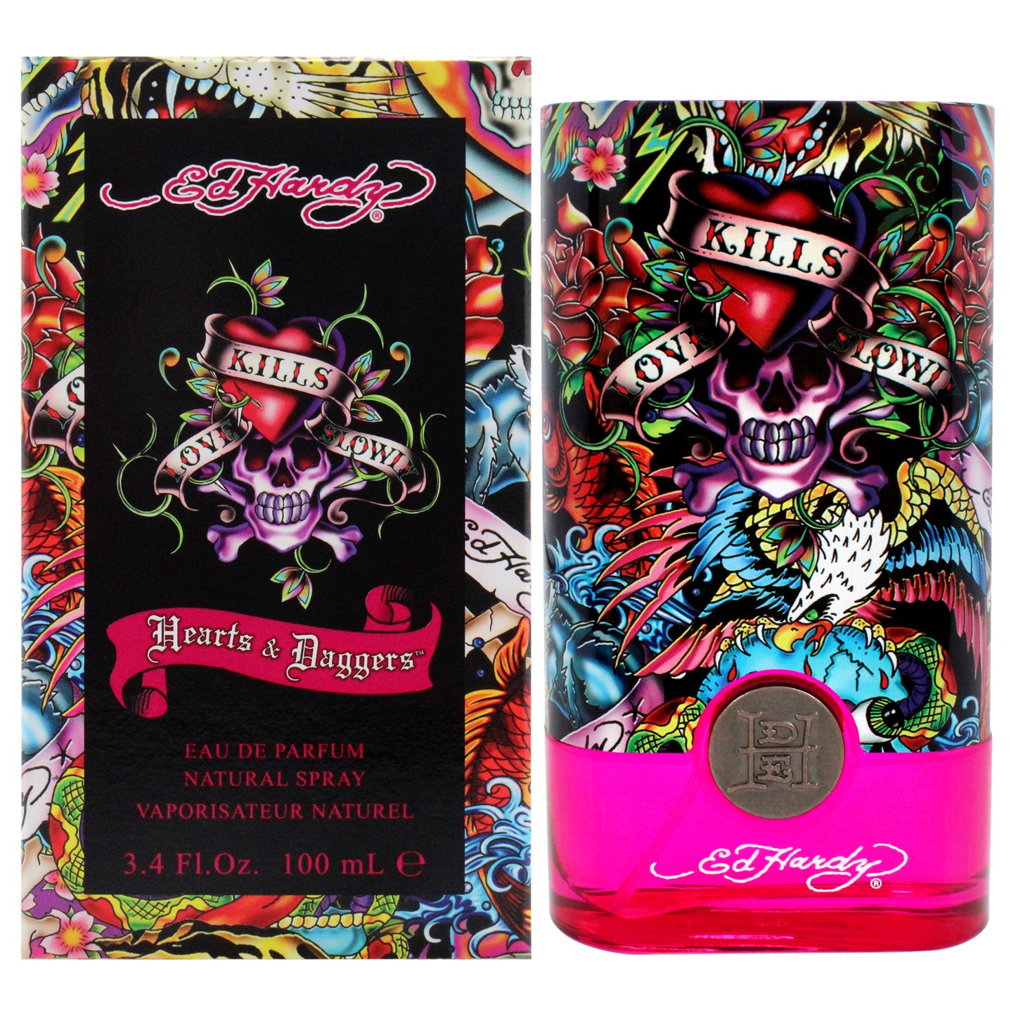 Ed Hardy Hearts and Daggers 3.4 oz EDP Spray