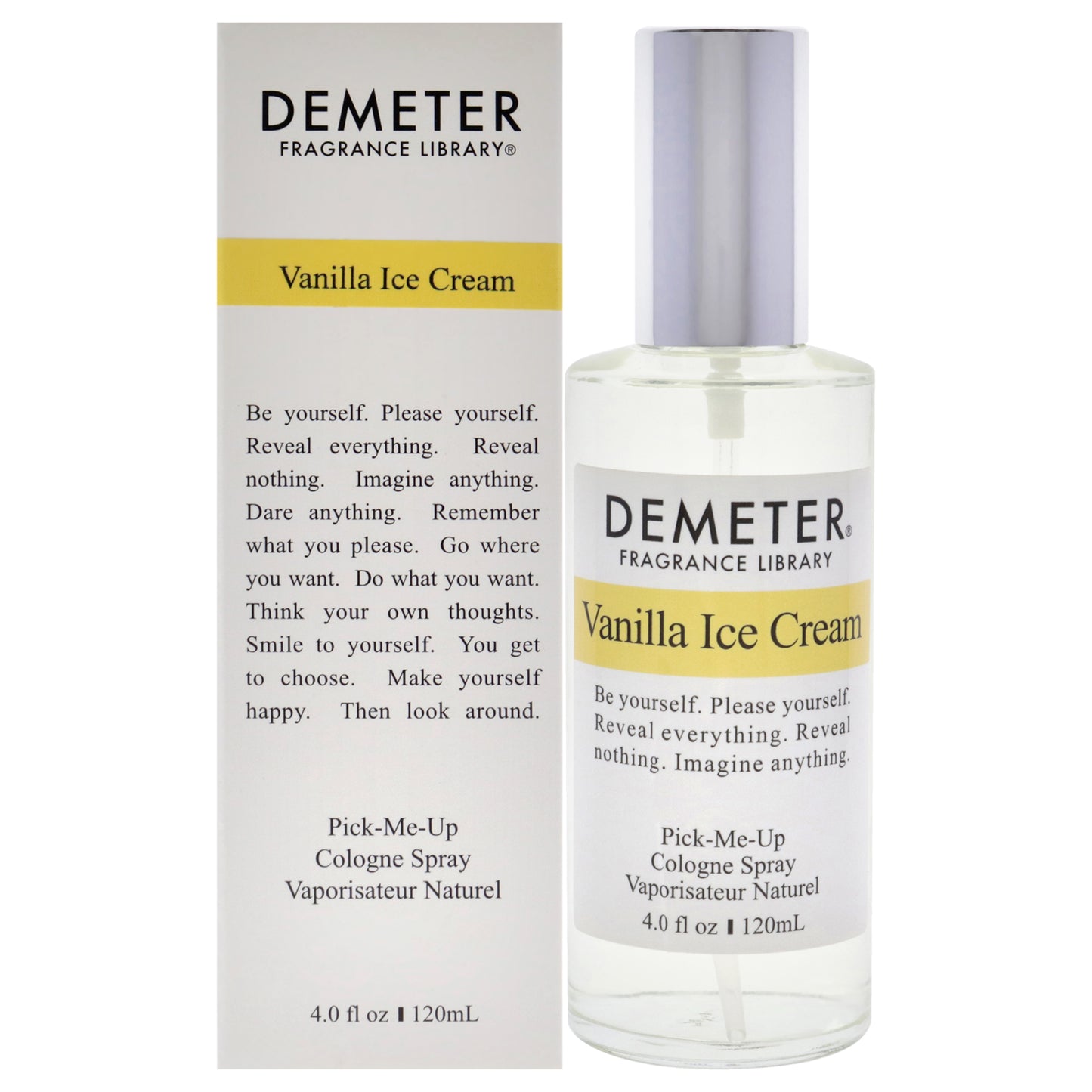 Vanilla Ice Cream 4 oz Cologne Spray