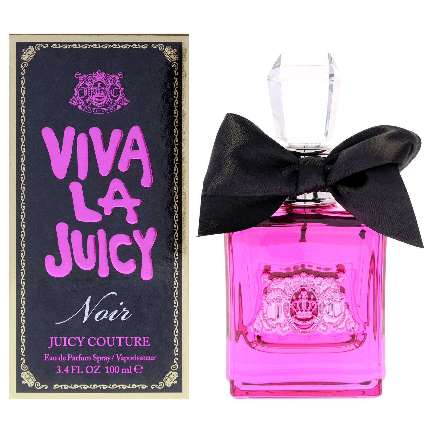 Viva La Juicy Noir by Juicy Couture for Women - 3.4 oz EDP Spray