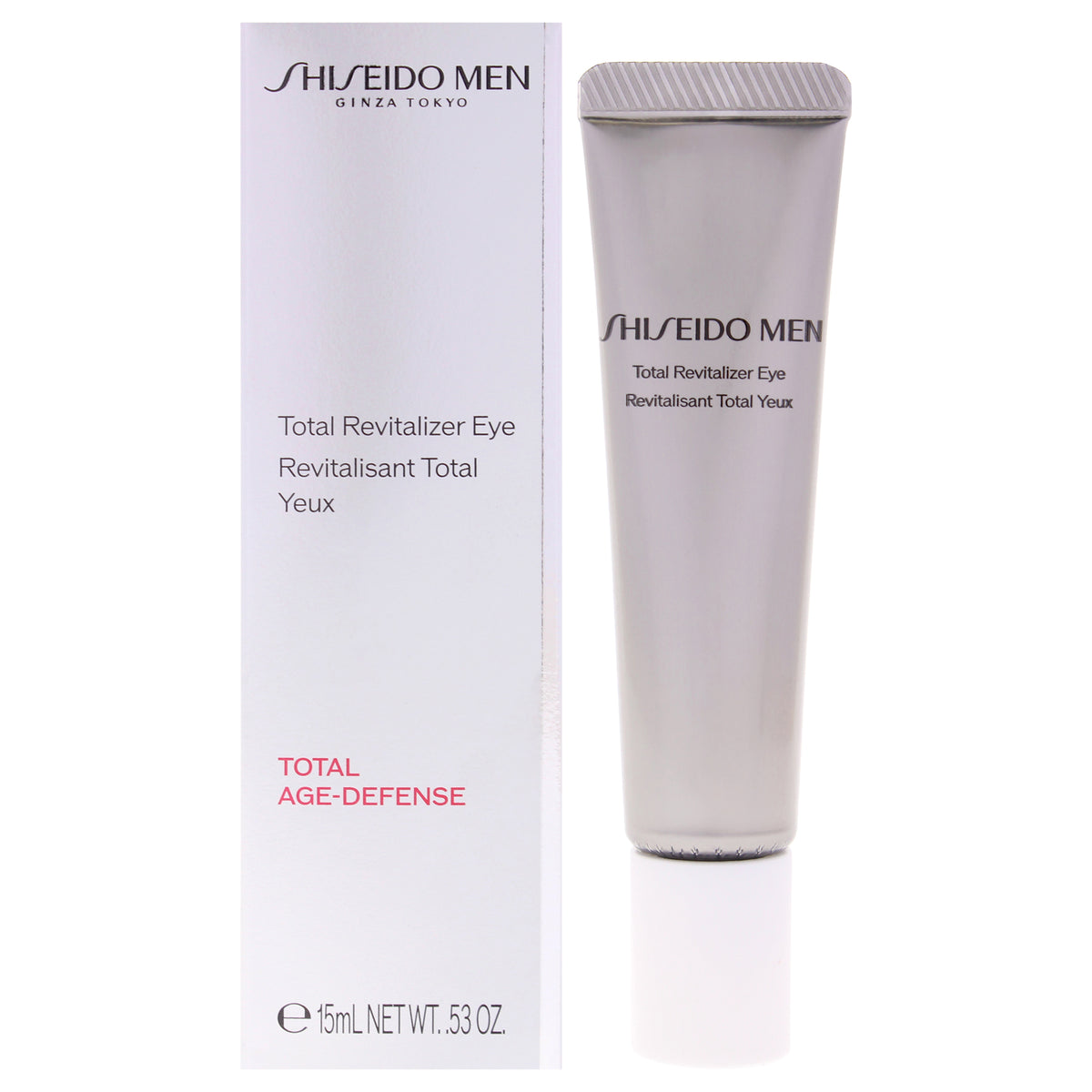 Total Revitalizer Eye by Shiseido for Men - 0.53 oz Cream