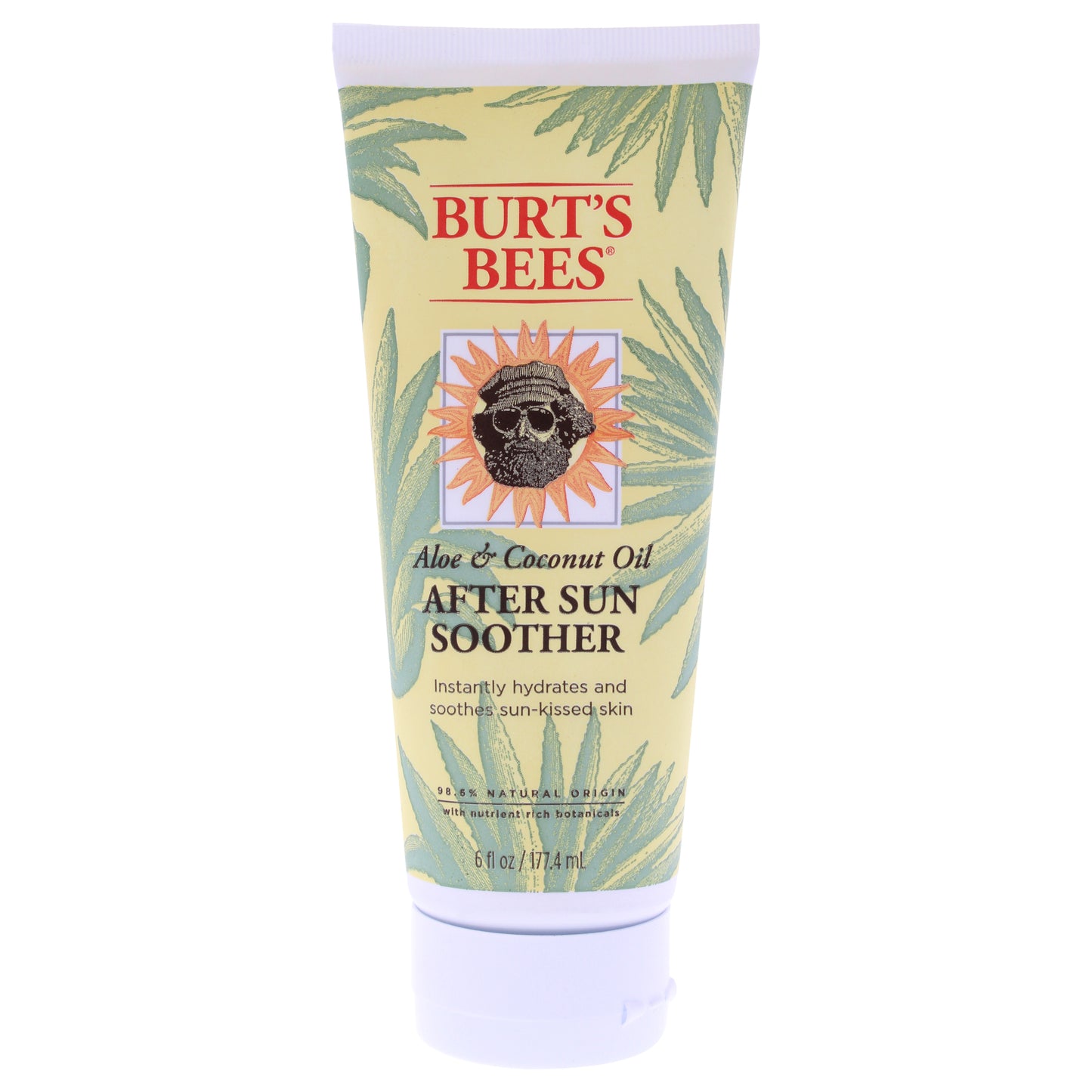 Aloe and Coconut Oil After Sun Soother by Burts Bees for Unisex - 6 oz Moisturizer