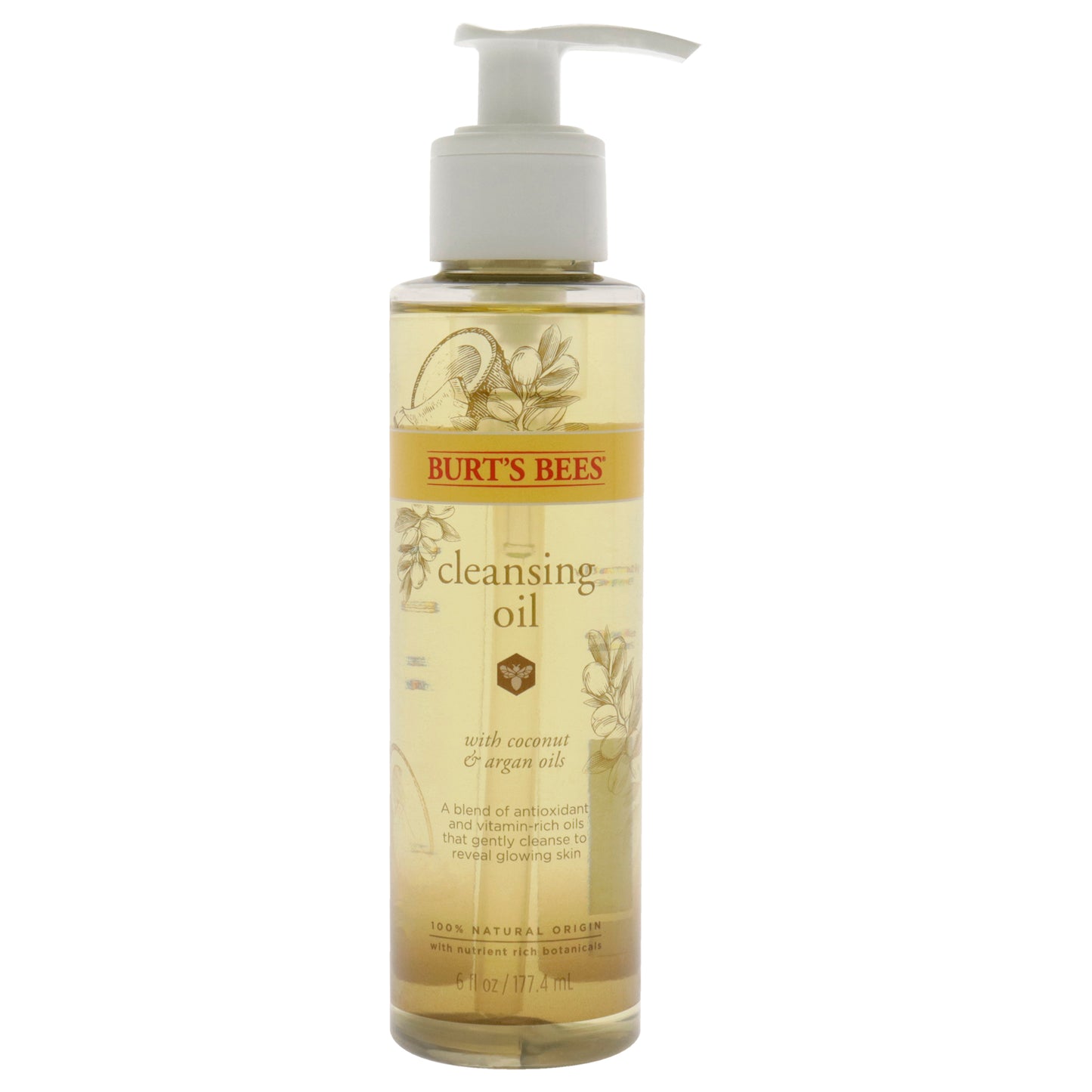 Nourishing Cleansing Oil with Coconut and Argan 6 oz Cleanser