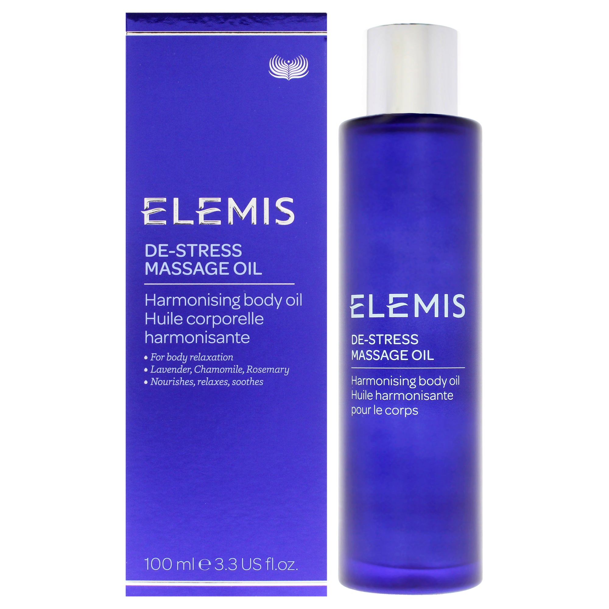 De-Stress Massage Oil by Elemis for Unisex - 3.3 oz Oil