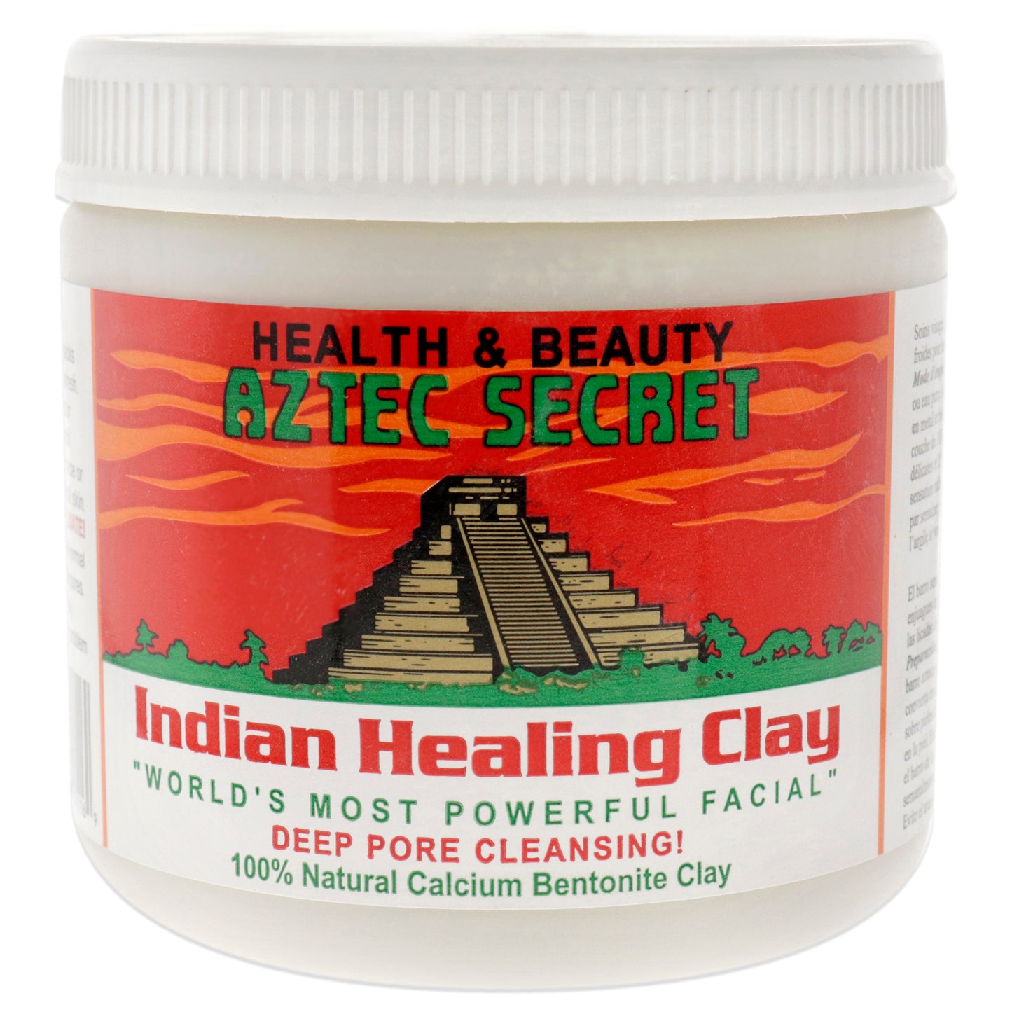 Indian Healing Clay by Aztec Secret for Unisex - 16 oz Clay