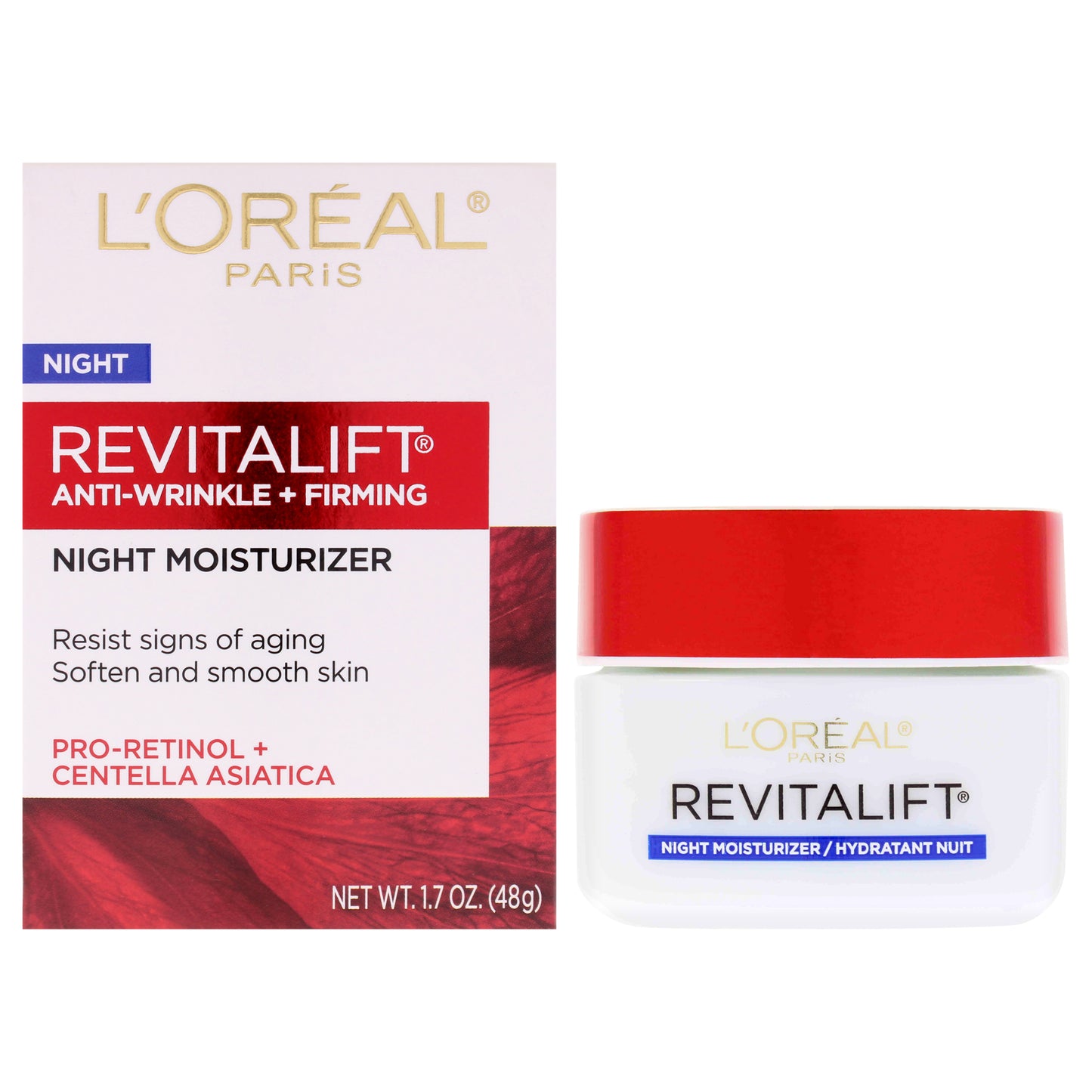 Revitalift Anti-Wrinkle Plus Firming Night Moisturizer 1.7 oz Moisturizer