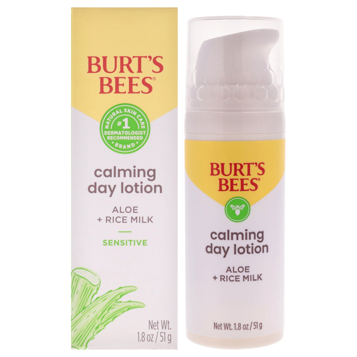 Sensitive Solutions Calming Day Lotion by Burts Bees for Unisex - 1.8 oz Cream