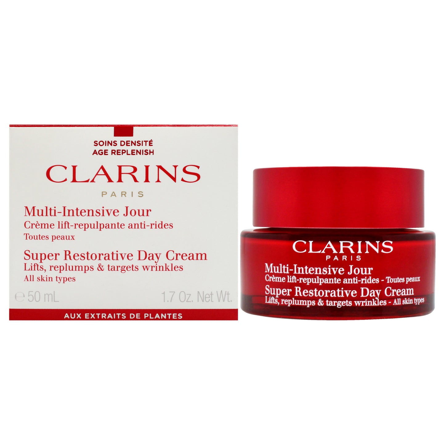 Super Restorative Day Cream by Clarins for Unisex - 1.7 oz Cream