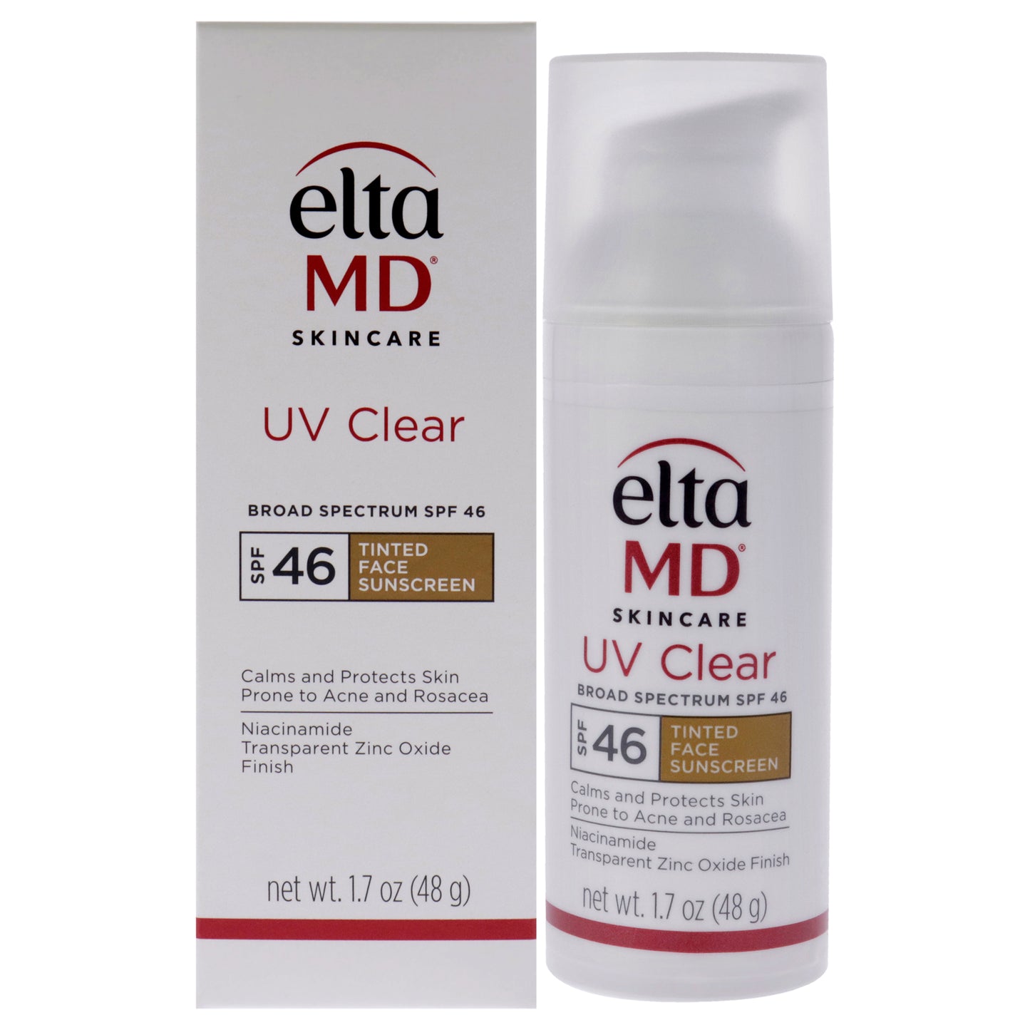 UV Clear Facial Sunscreen SPF 46 - Tinted 1.7 oz Sunscreen