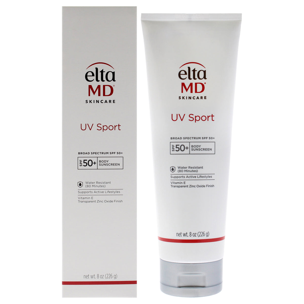 UV Sport SPF 50 by EltaMD for Unisex - 8 oz Sunscreen
